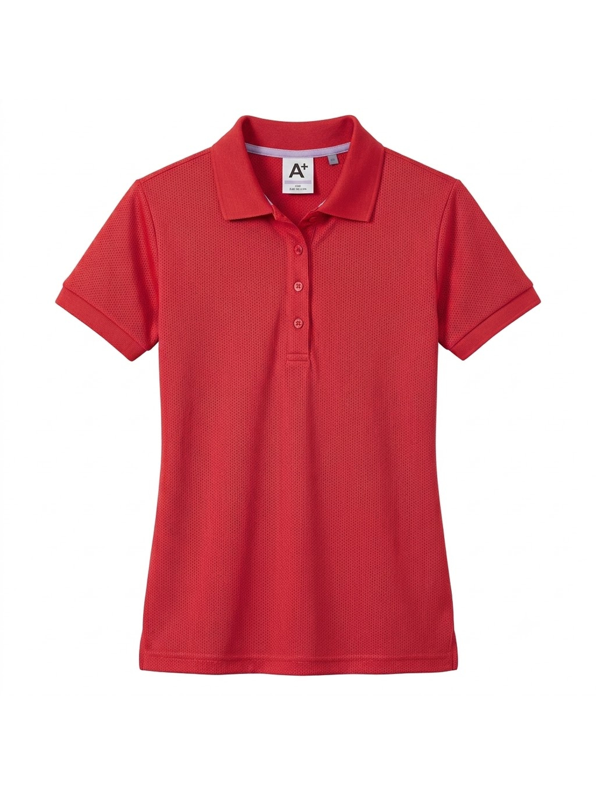 A+ Uniforms - Women's Rib Trim Cuff Interlock Polo