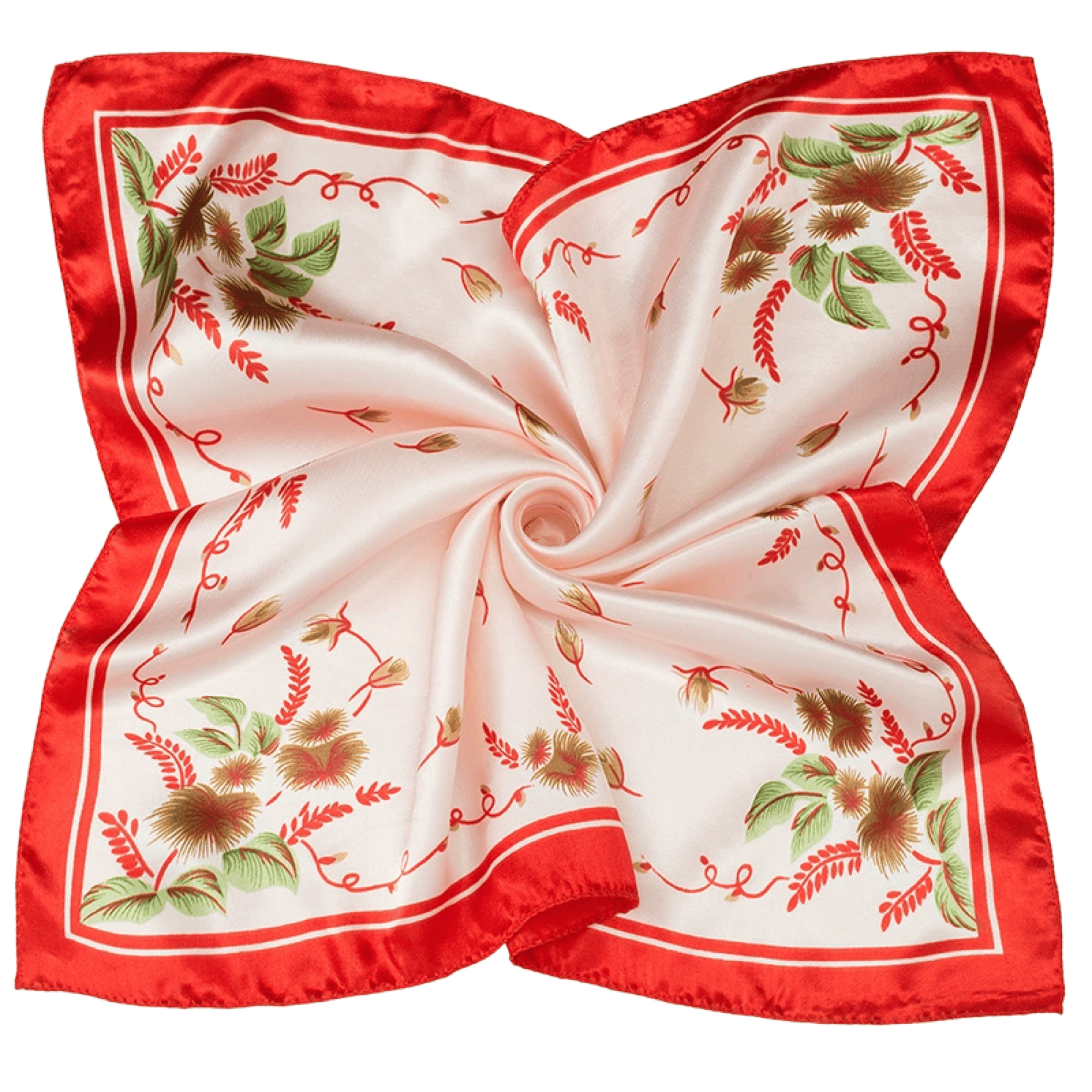 Custom Satin Finish Imitation Silk Scarf 13