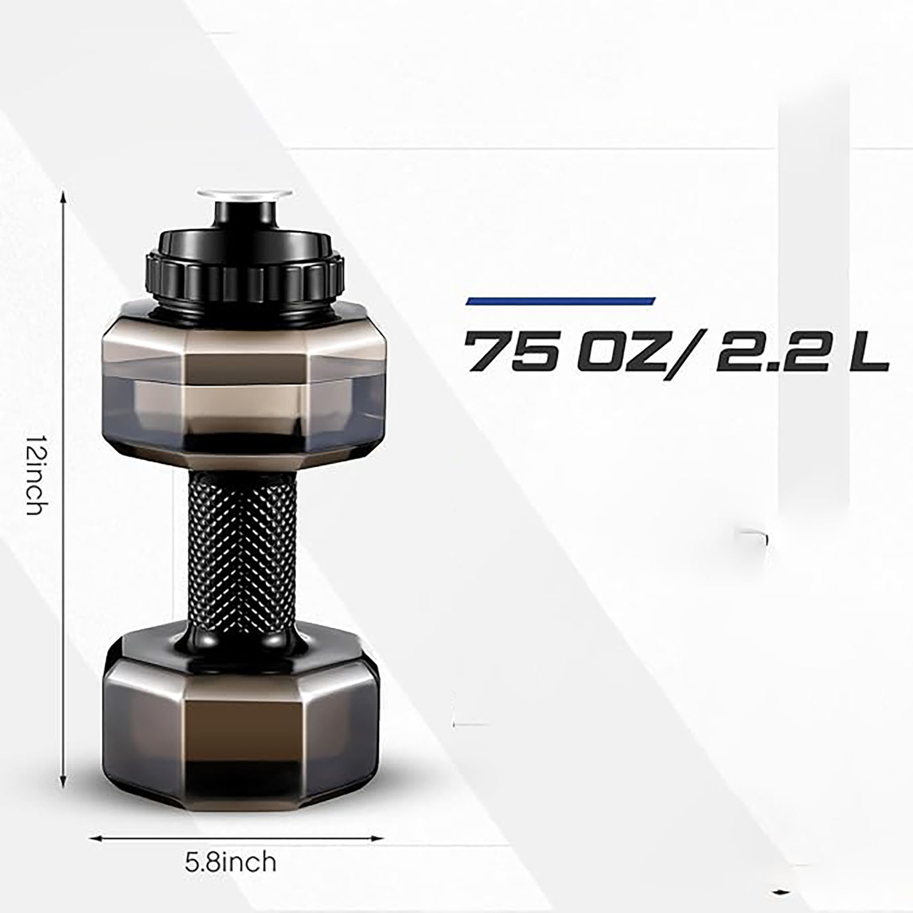 Dumbbell Water Bottle 2