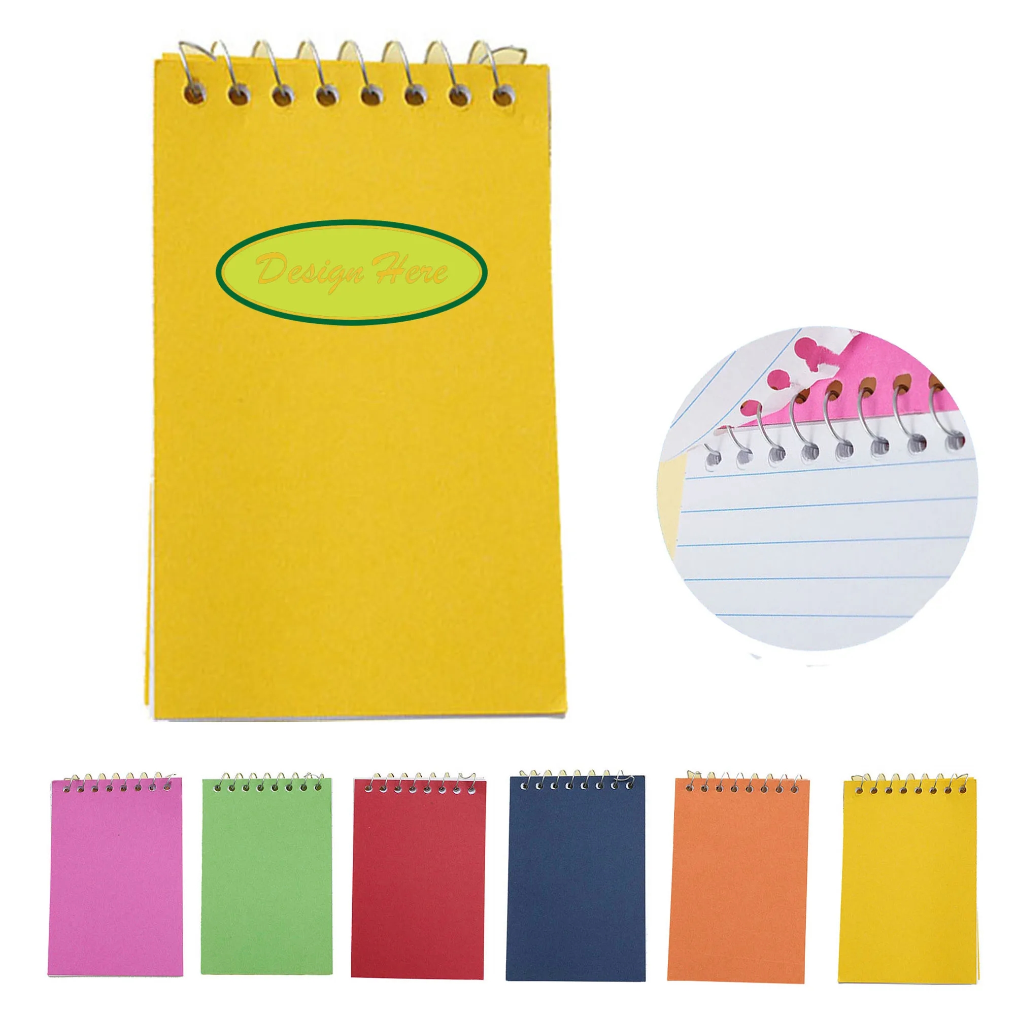 Bound Spiral Notebook 10