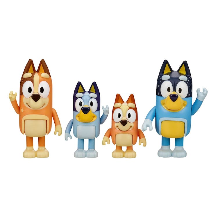 Bluey Figures - 4 Pack 3