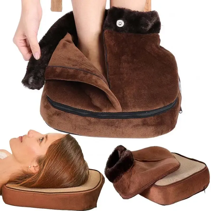 2 in 1 Foot Warm Massager