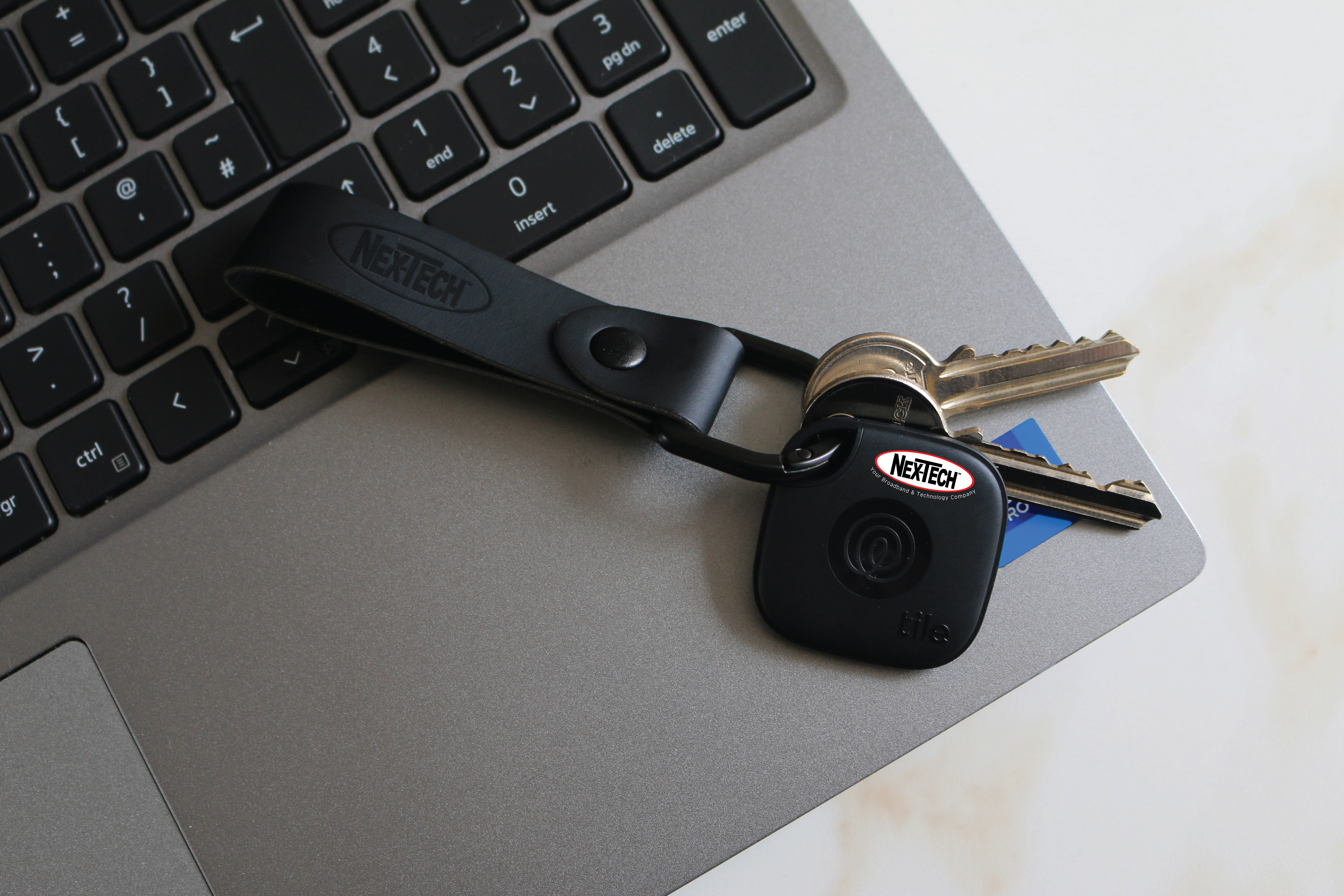 New Tile Mate with Vegan Leather Key Fob 86