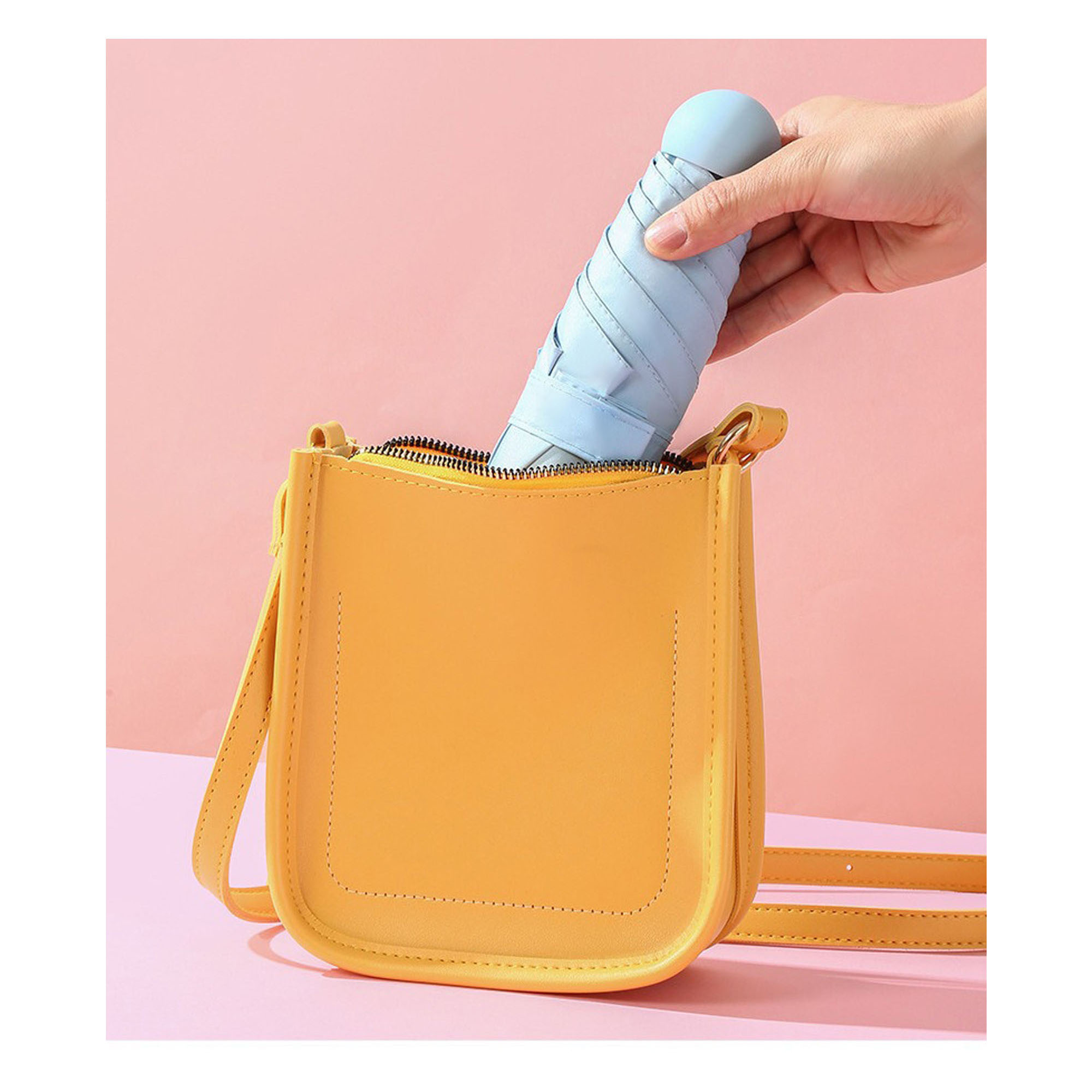 Stylish Capsule Umbrella: Portable and Practical 7