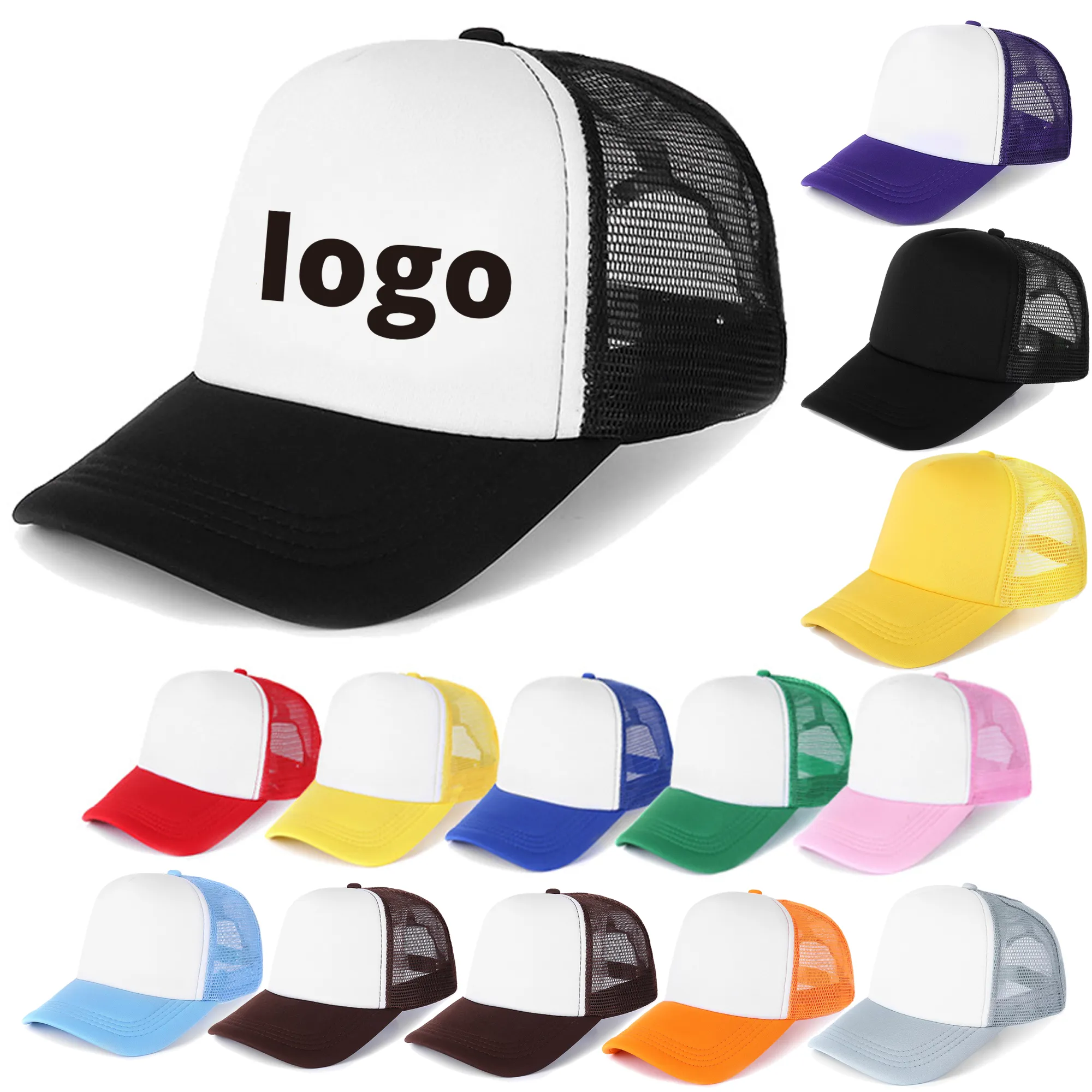 Polyester Mesh Baseball Cap