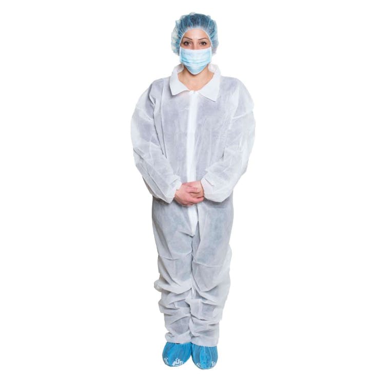 White Coveralls 3XL 3