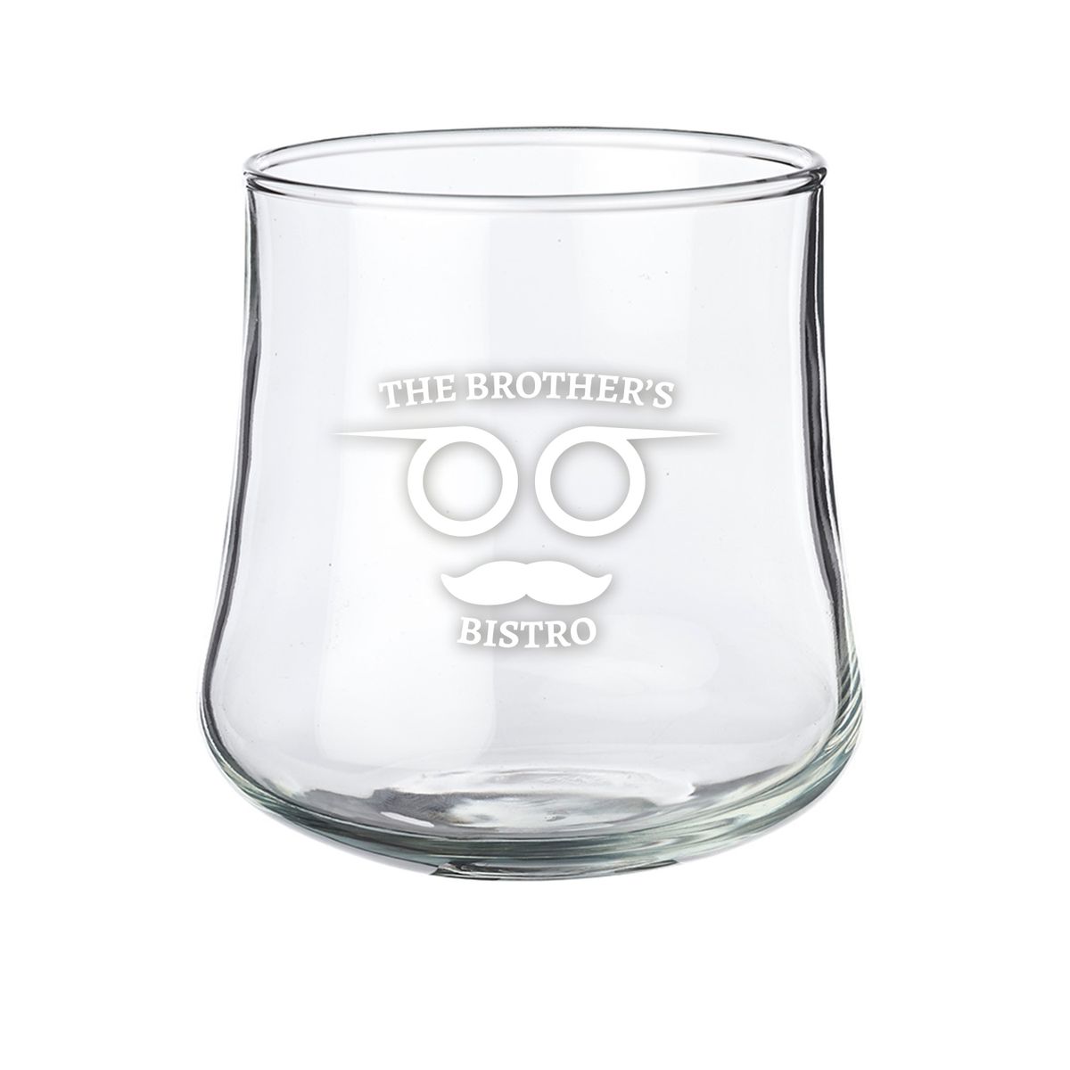 11 oz. Belle Stemless Glasses (Engraved Imprint)