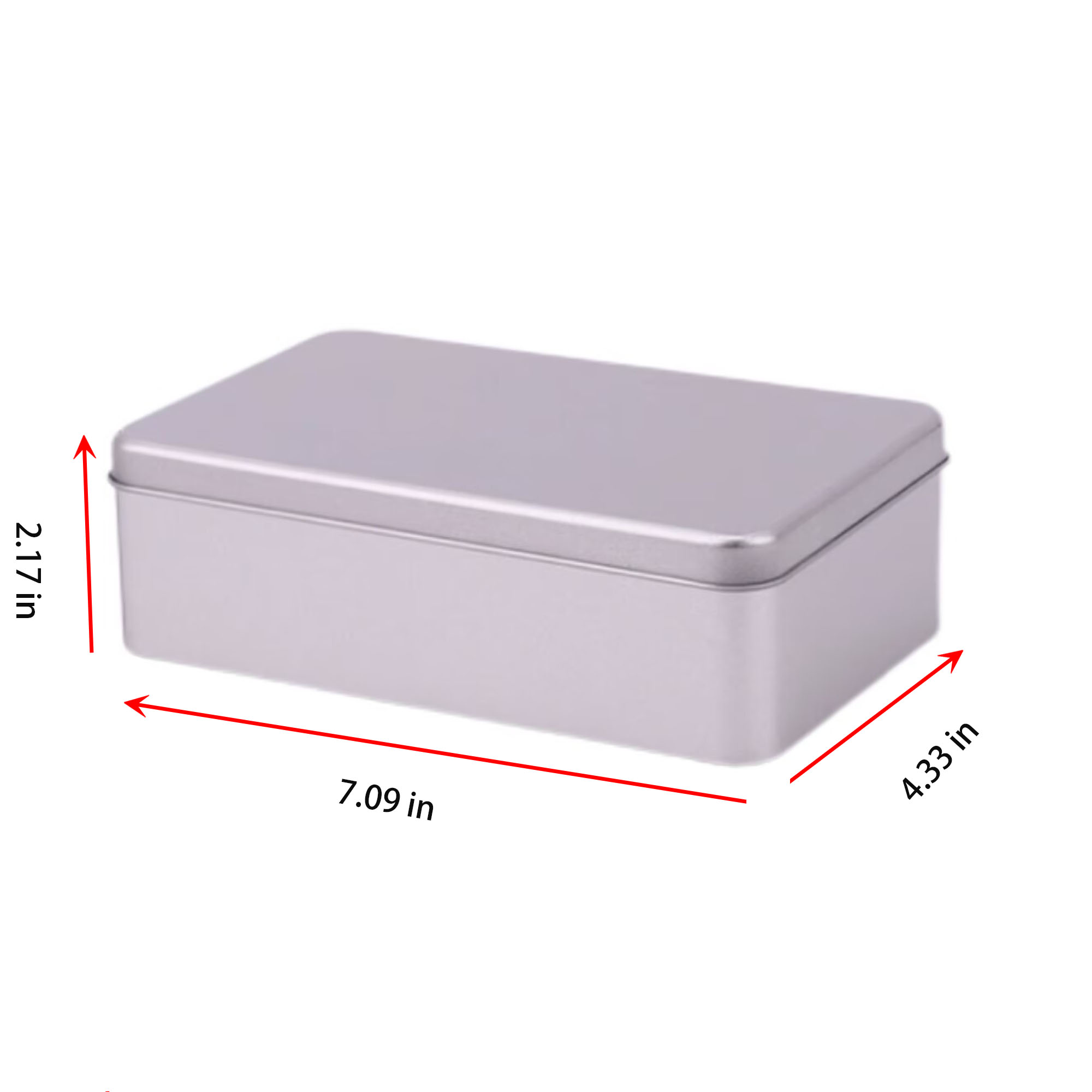 Rectangular Tin Box 2
