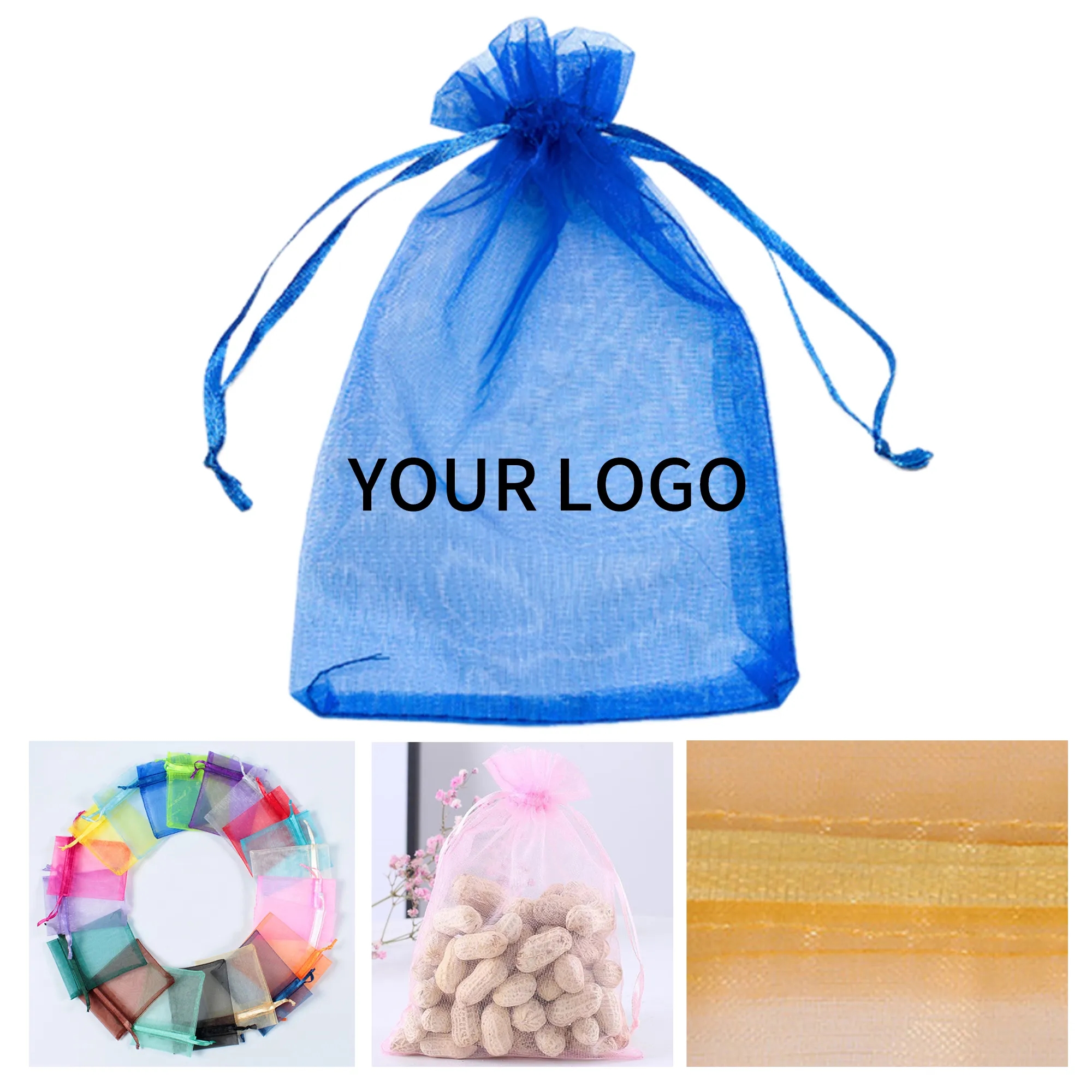 Small Organza Gift Bag Lightweight and Elegant Design