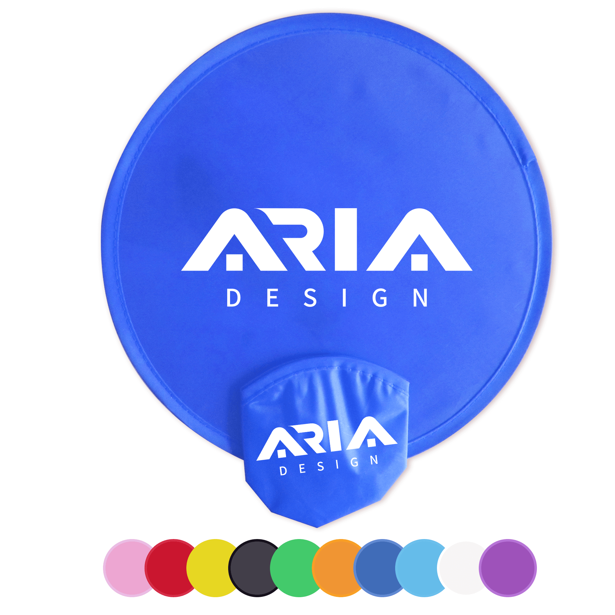 Portable Foldable Disc Pouch Fan 2
