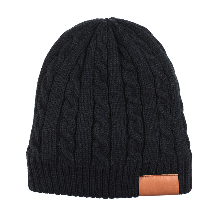 "THE COZY" Cable Knit Beanie With Fluffy Soft Lining 16