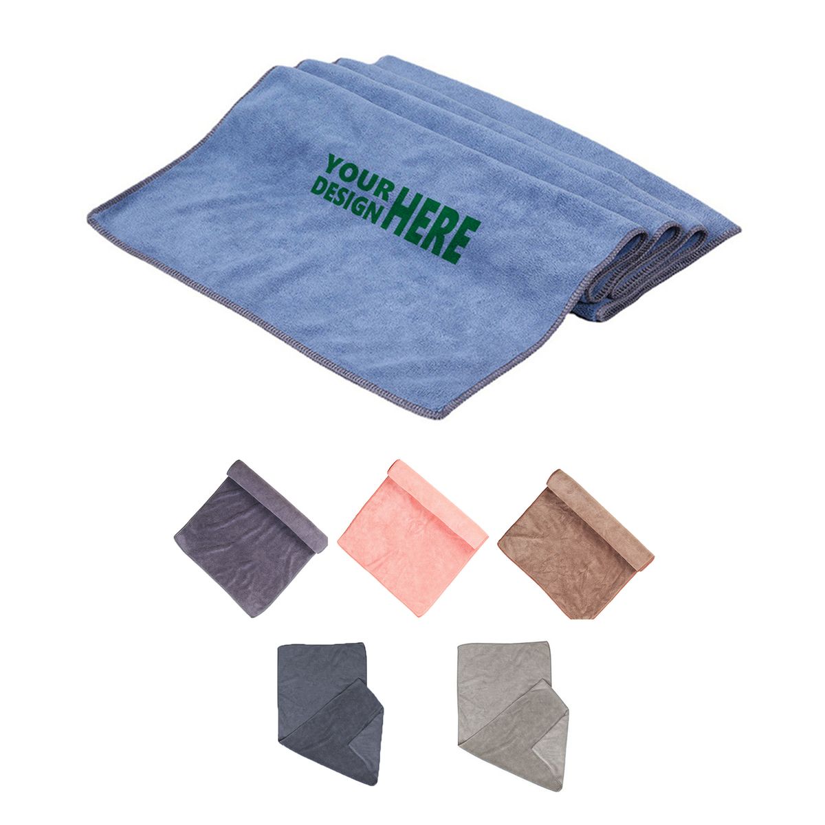 MOQ50 Customizable Sports Gym Towel for Active Lifestyle 2