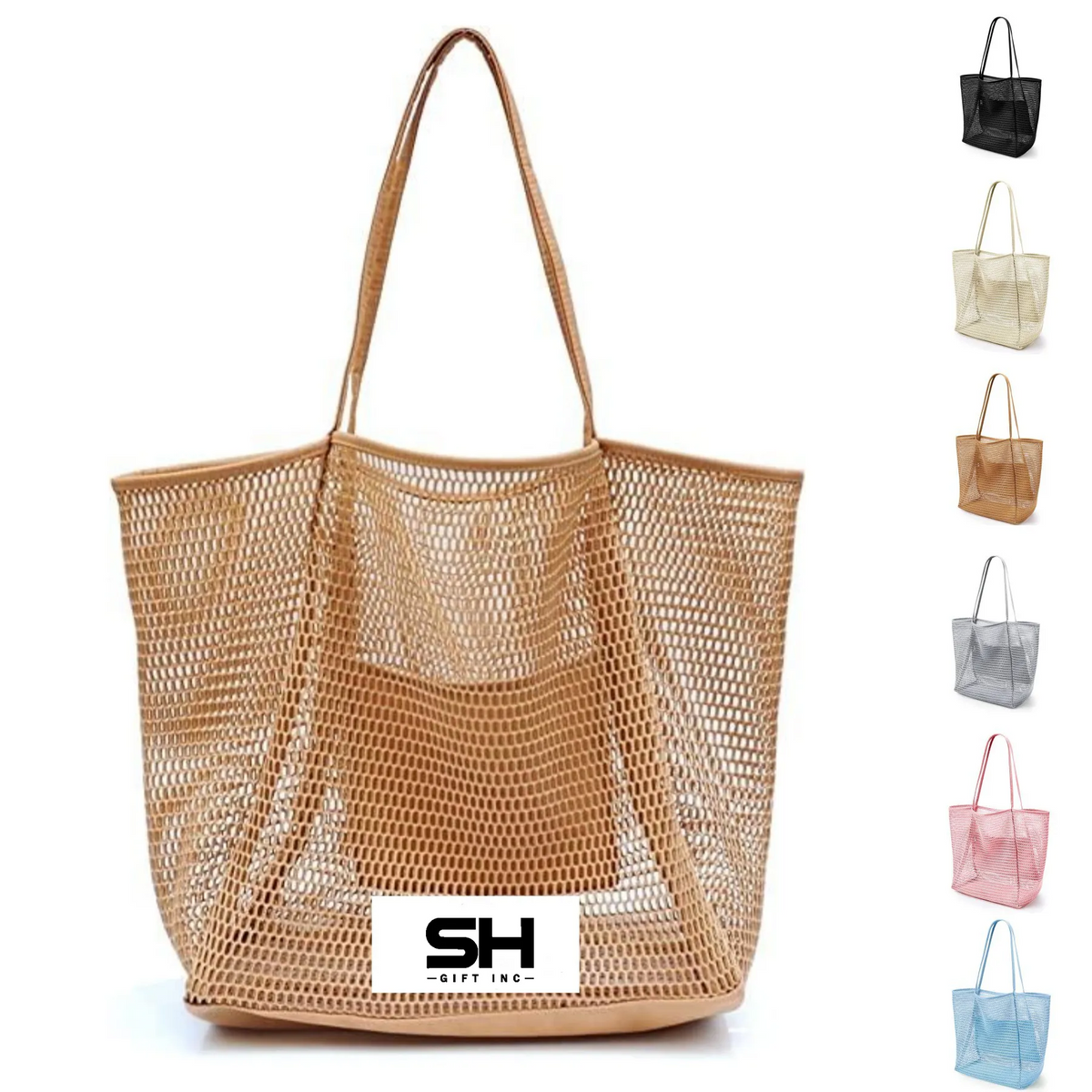 Mesh Beach Tote Bag