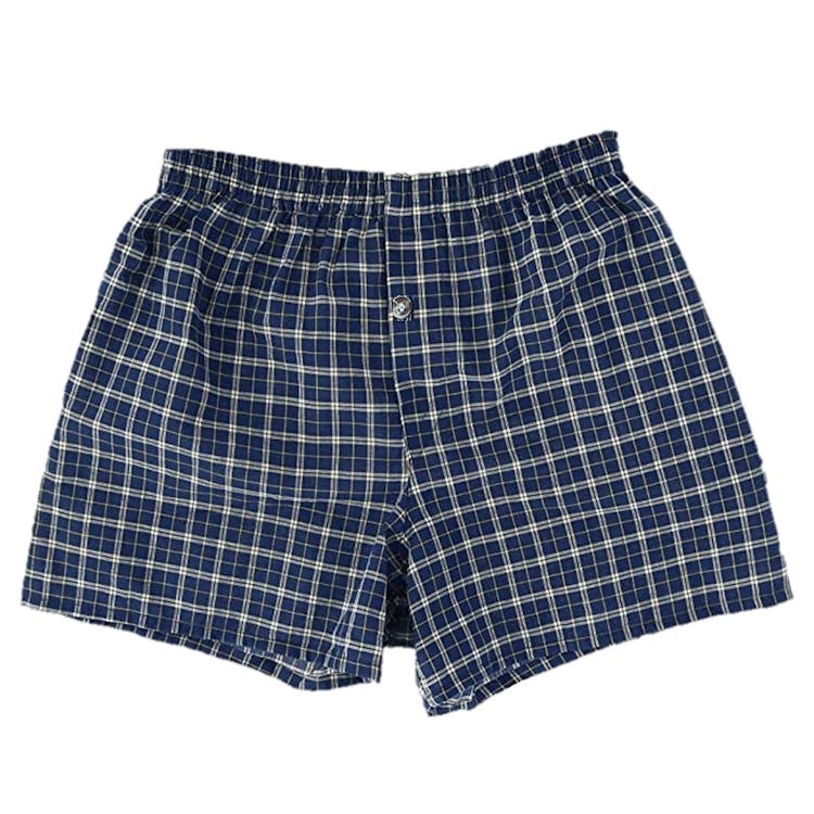 Men's Boxer Shorts - Large Assorted Plaid 216 Count 3