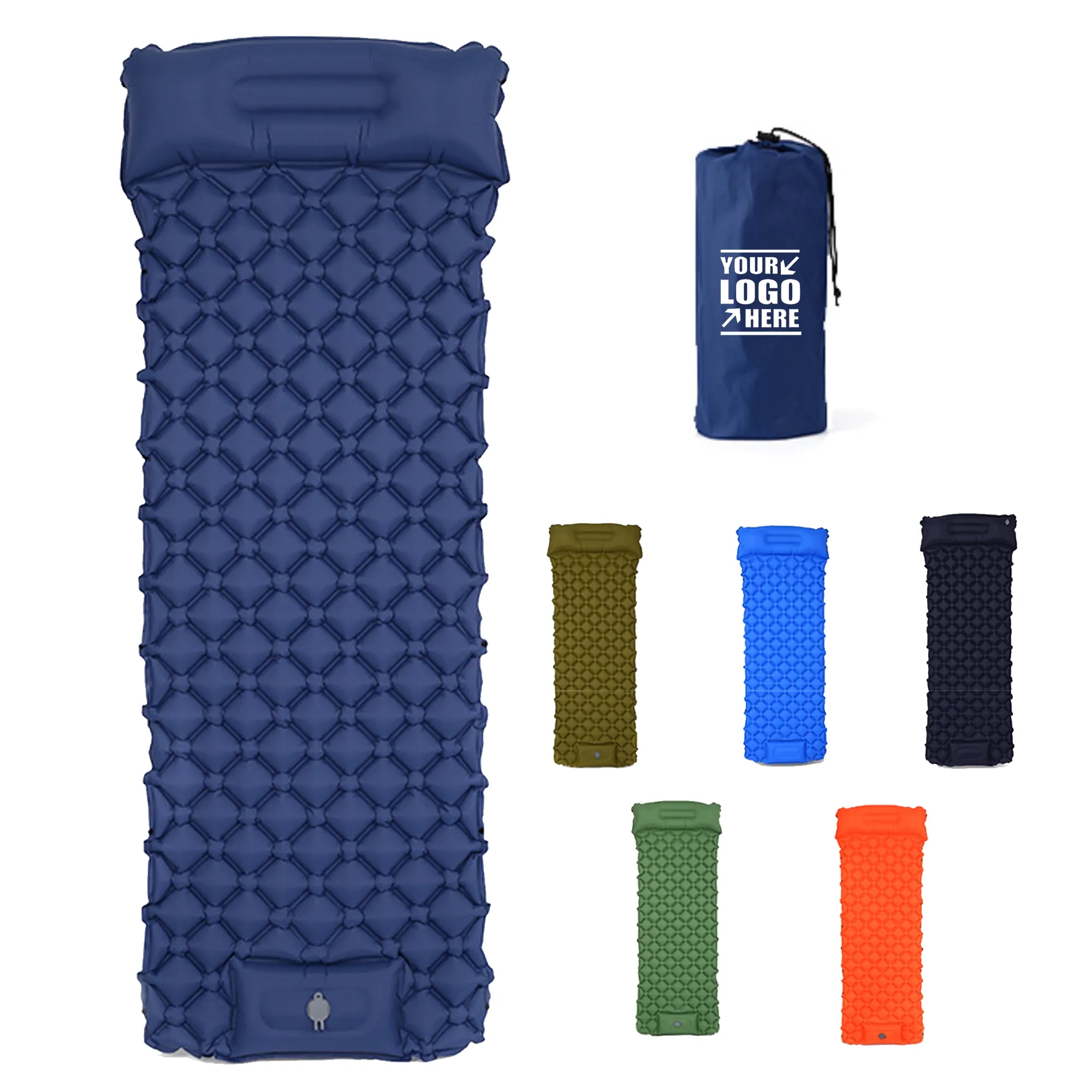 Sleeping Pad Ultralight Inflatable Camping Mat Built-in Pump 4