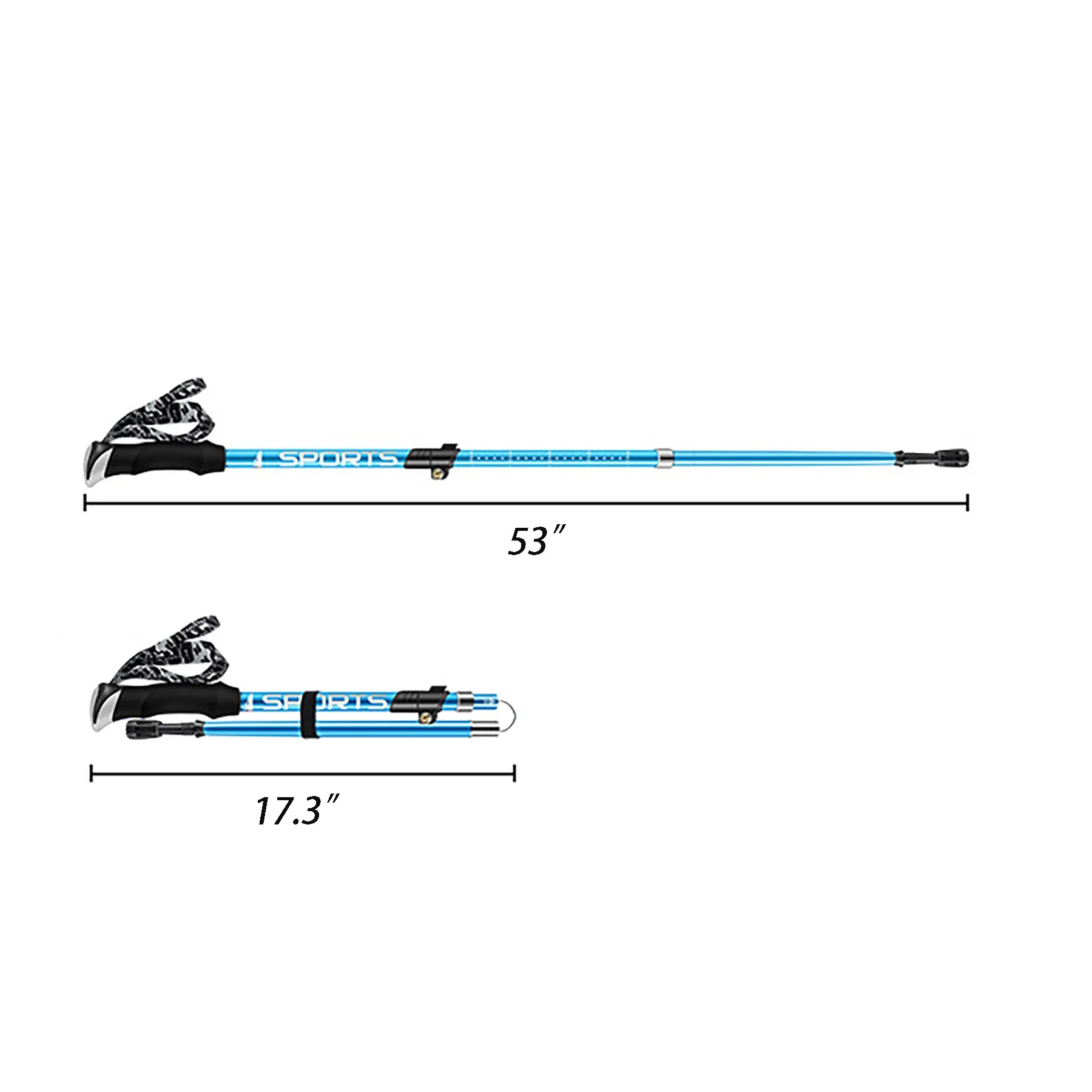 Foldable Hiking Pole 22