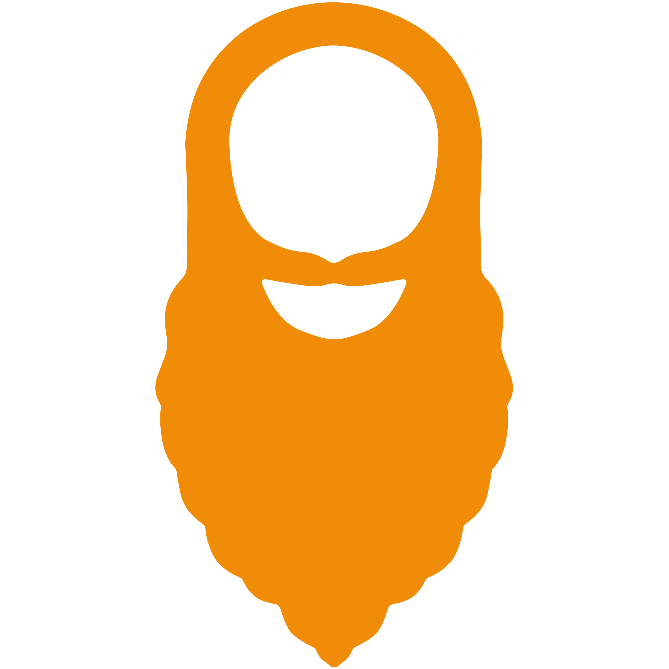 Foam Long Beard Pullover 82