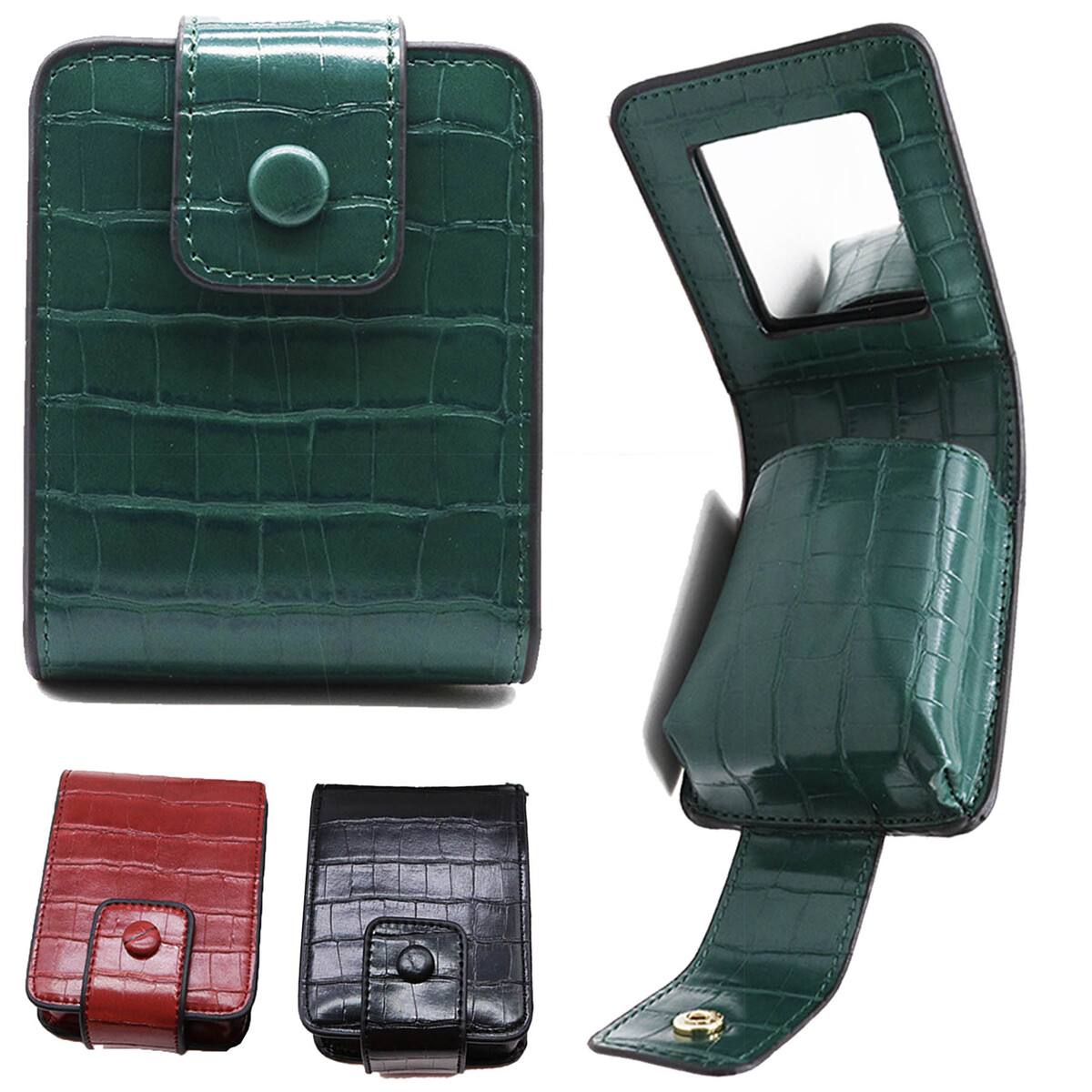 Lipstick Case with Mirror Cute Portable Makeup Bag
