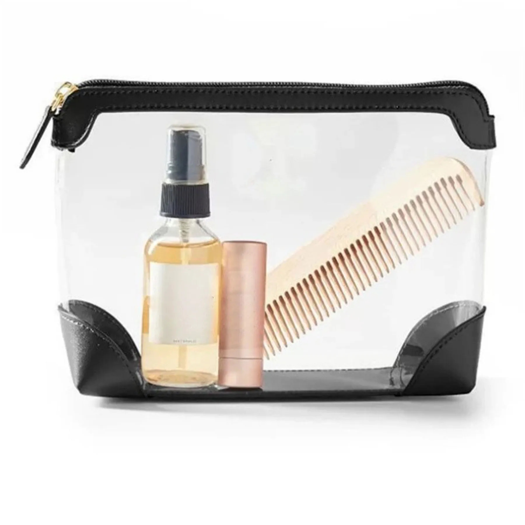 Splicing Pvc Makeup Bag 11