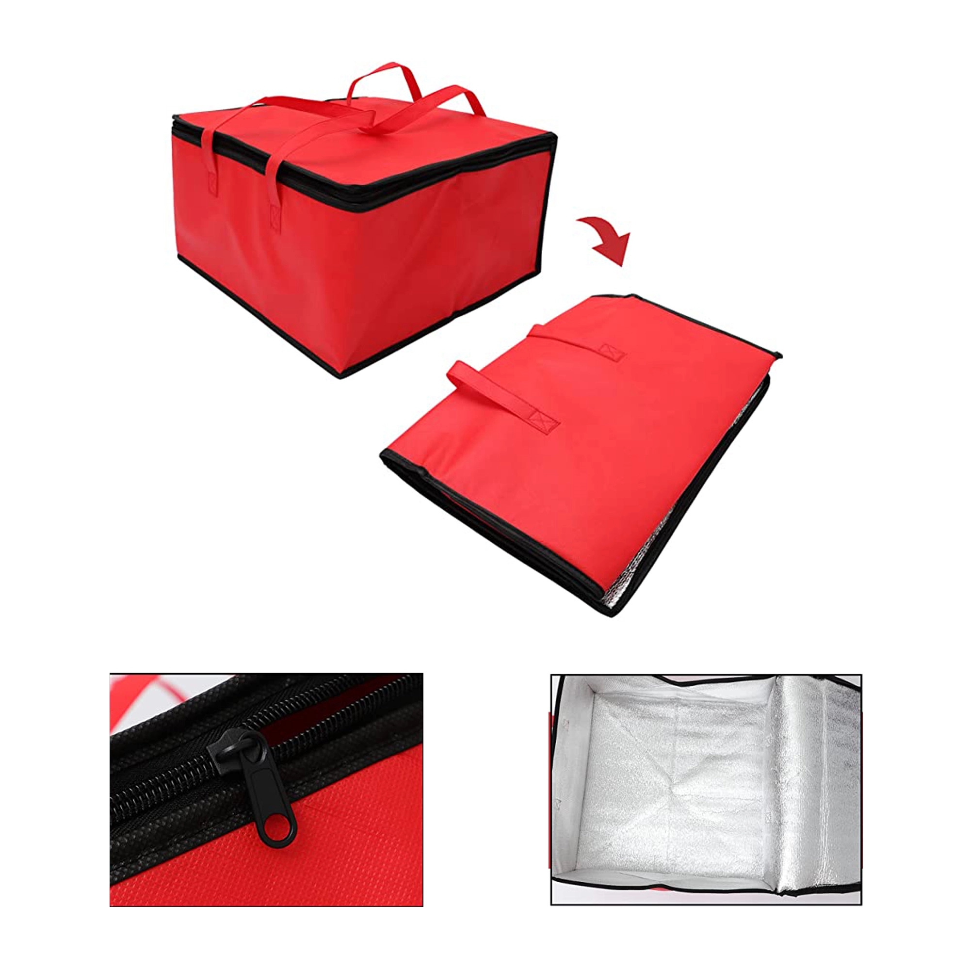Reusable Insulated Cooler Bag MOQ 100pcs 4
