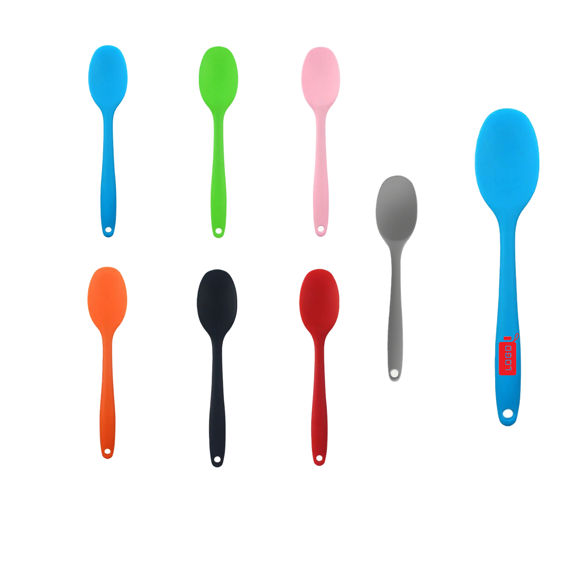 Soft-Tip Silicone Non-Stick Spoon 3