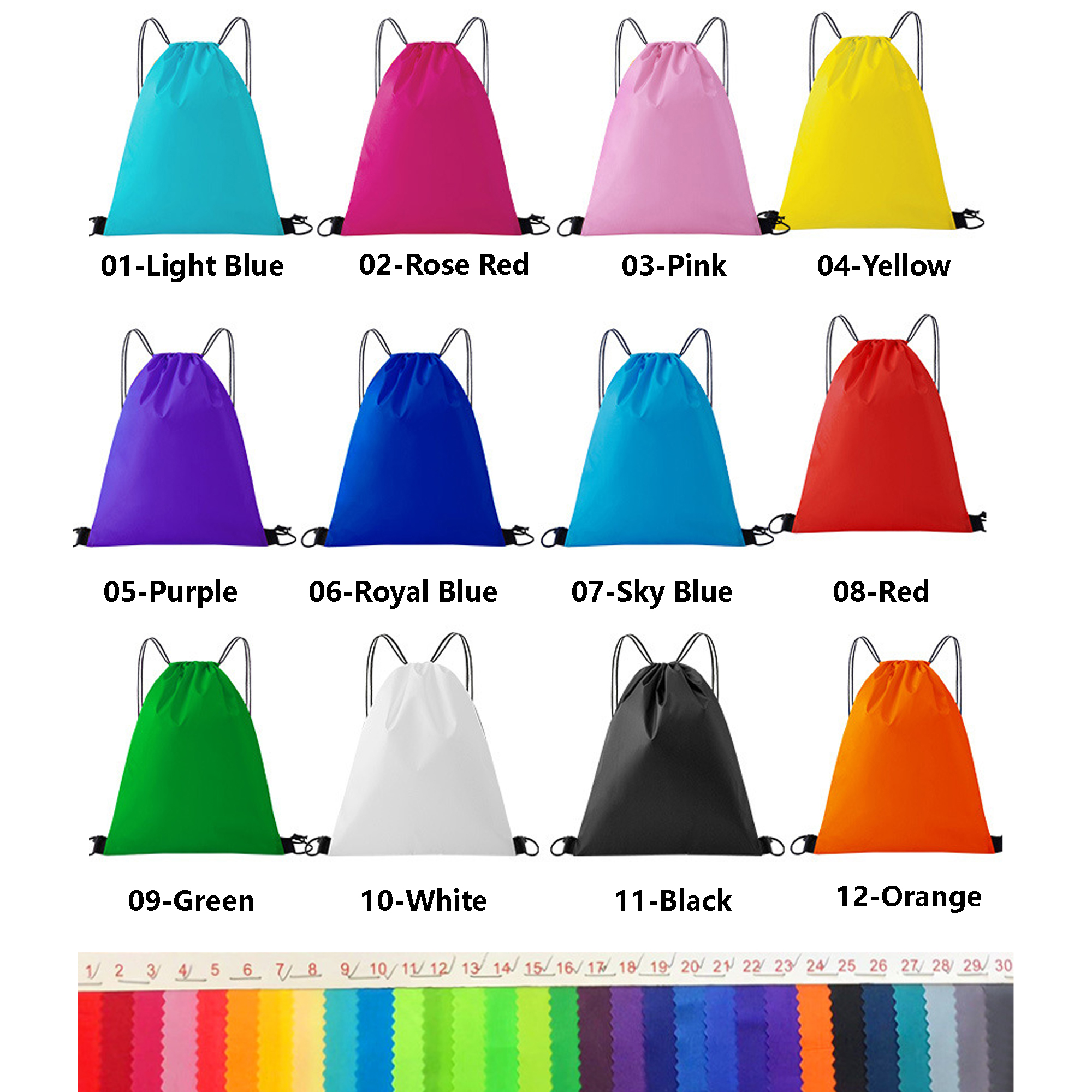 Large Capacity Waterproof Drawstring Bag 7