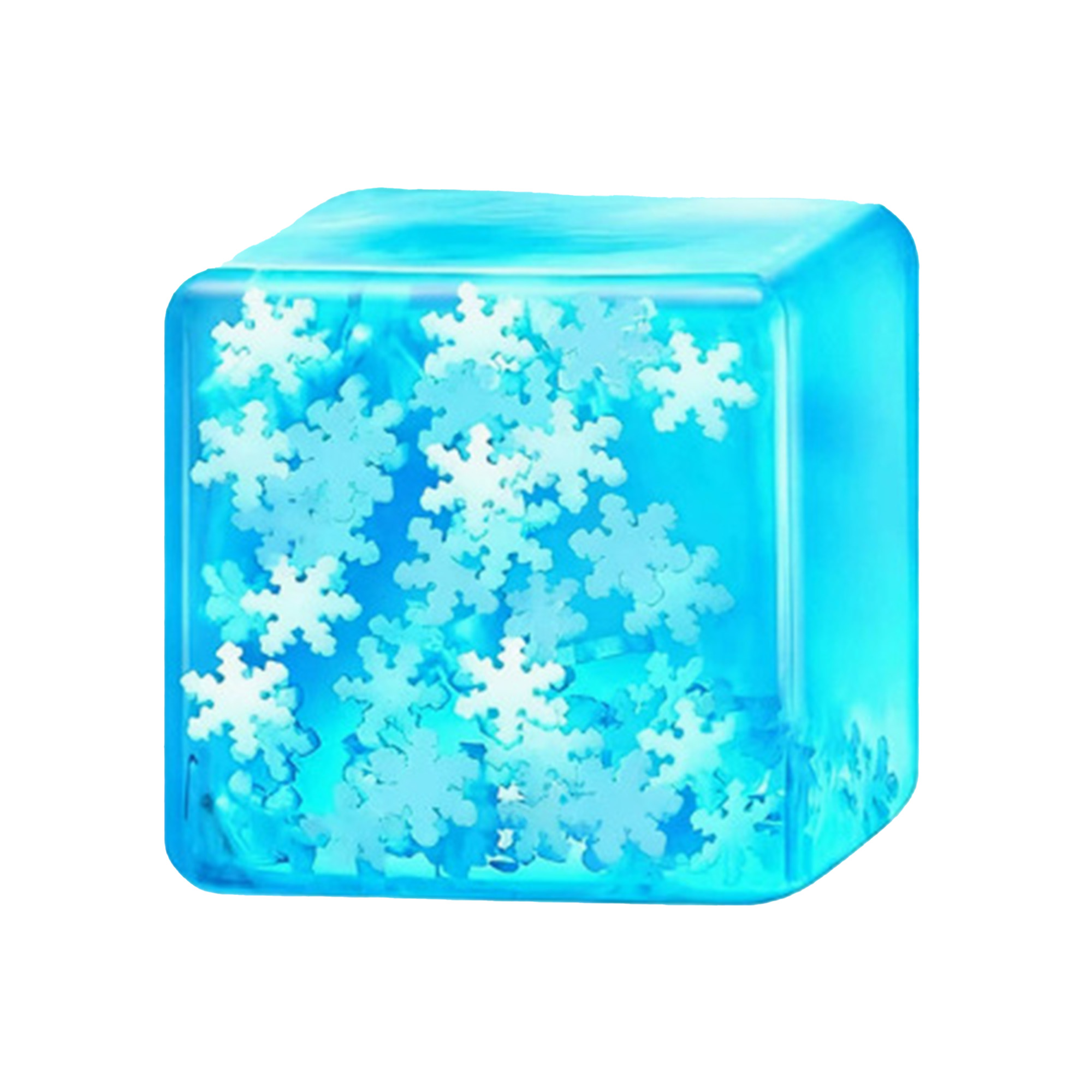 Assorted Snowflake Winter Themed TPR Slow Rebound Squishy Toy 6