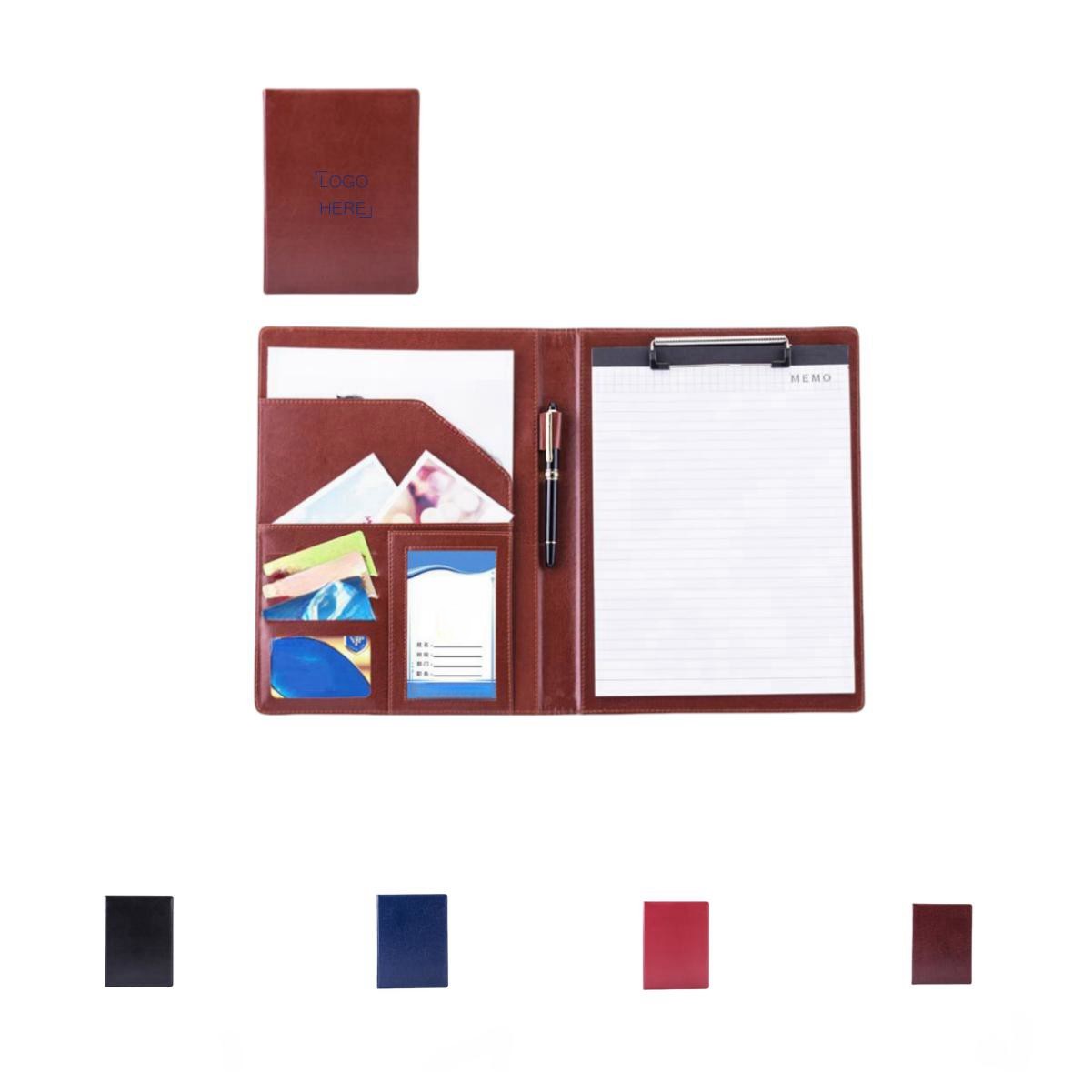 Foldable Padfolio Clipboard with Notepad