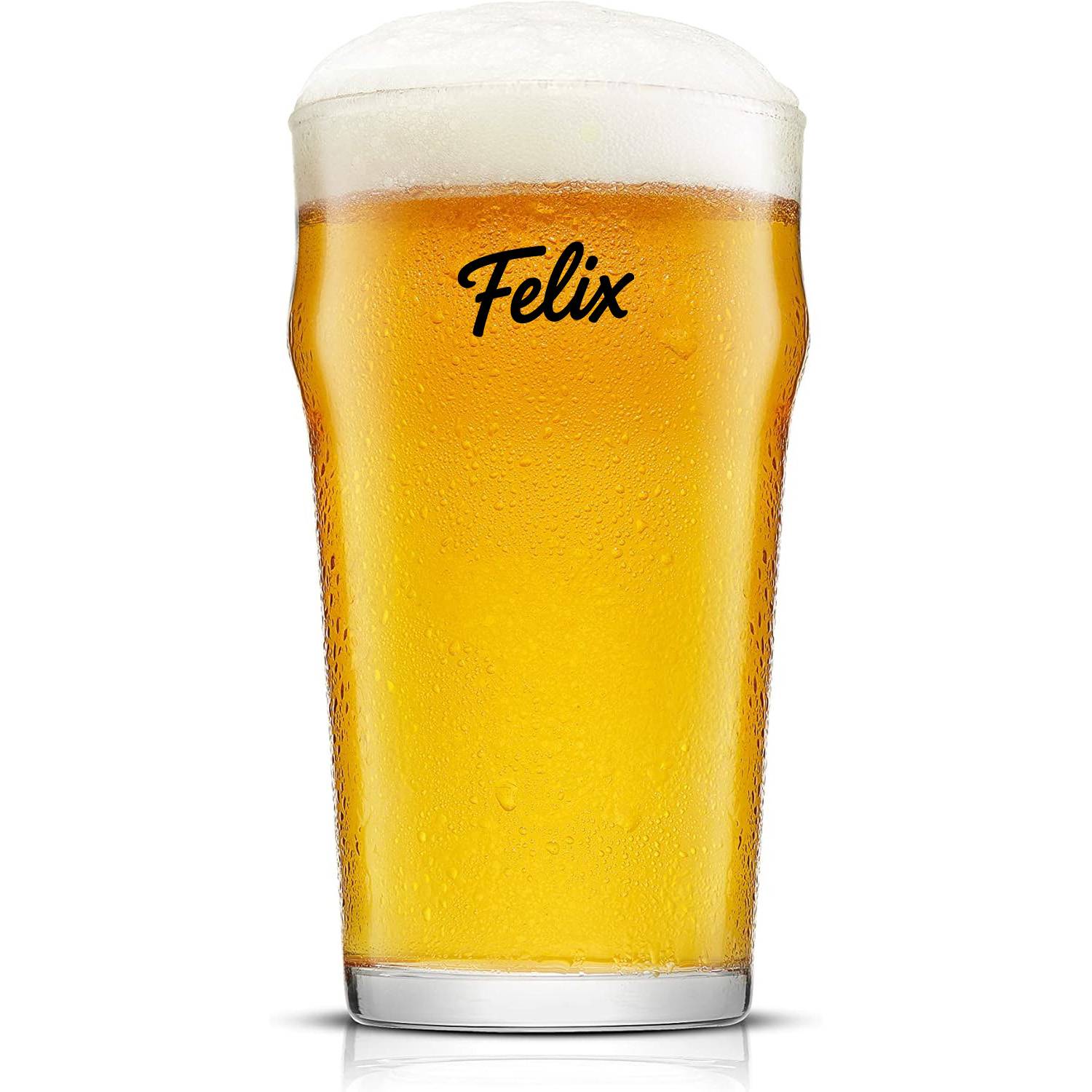 17oz Lead Free Pint Style Craft Beer Glasses