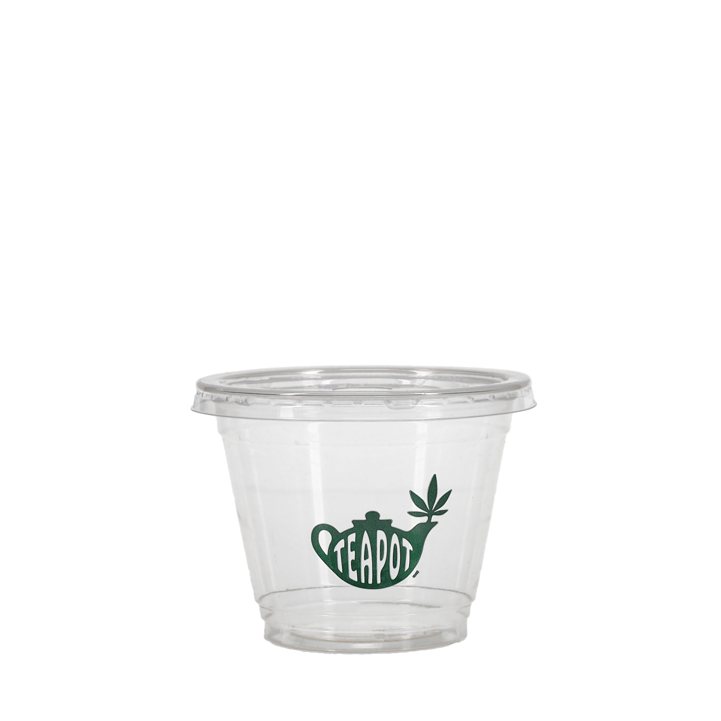 9/12/16/20/24 oz PLA Eco Cup Straw Slot Lid Clear 5