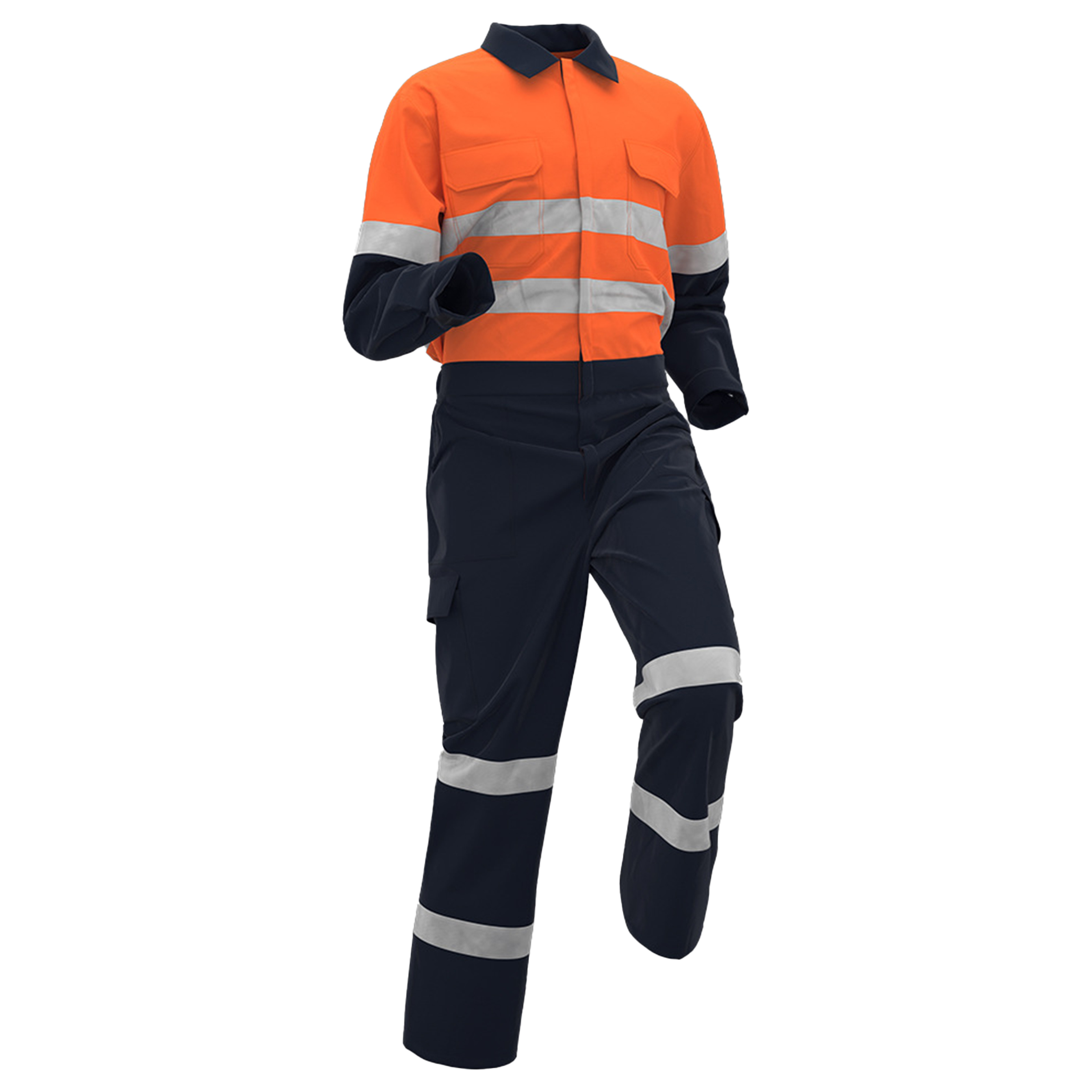 Cotton Fluorescent Reflective Workwear 8