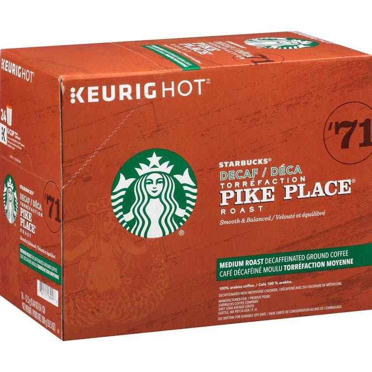 Starbucks K-Cup Coffee - Decaf Pike Place Roast 3