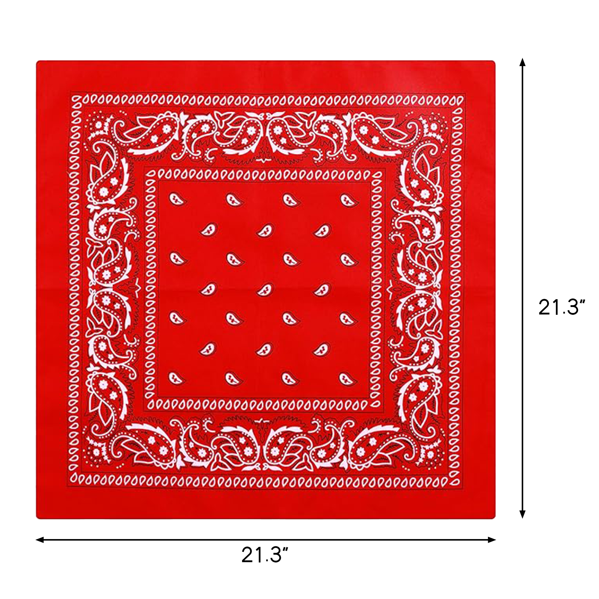 Unisex Custom Square Bandana MOQ100 5