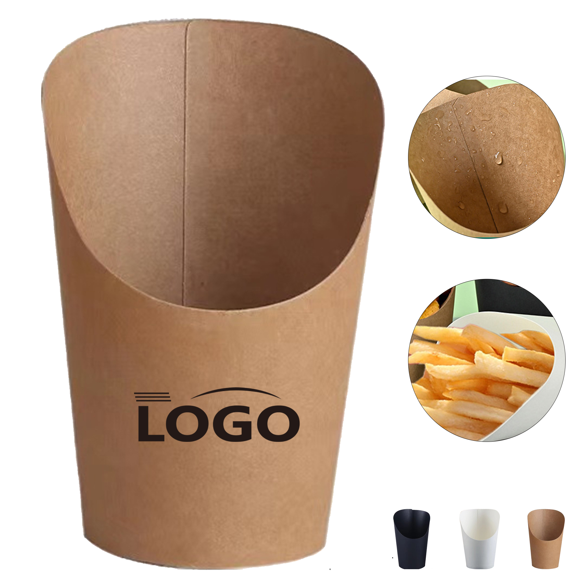 14 oz Kraft Paper Snack Cup 7