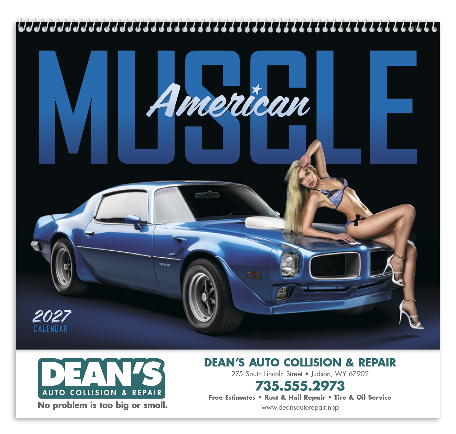 Triumph Calendars American Muscle Calendar