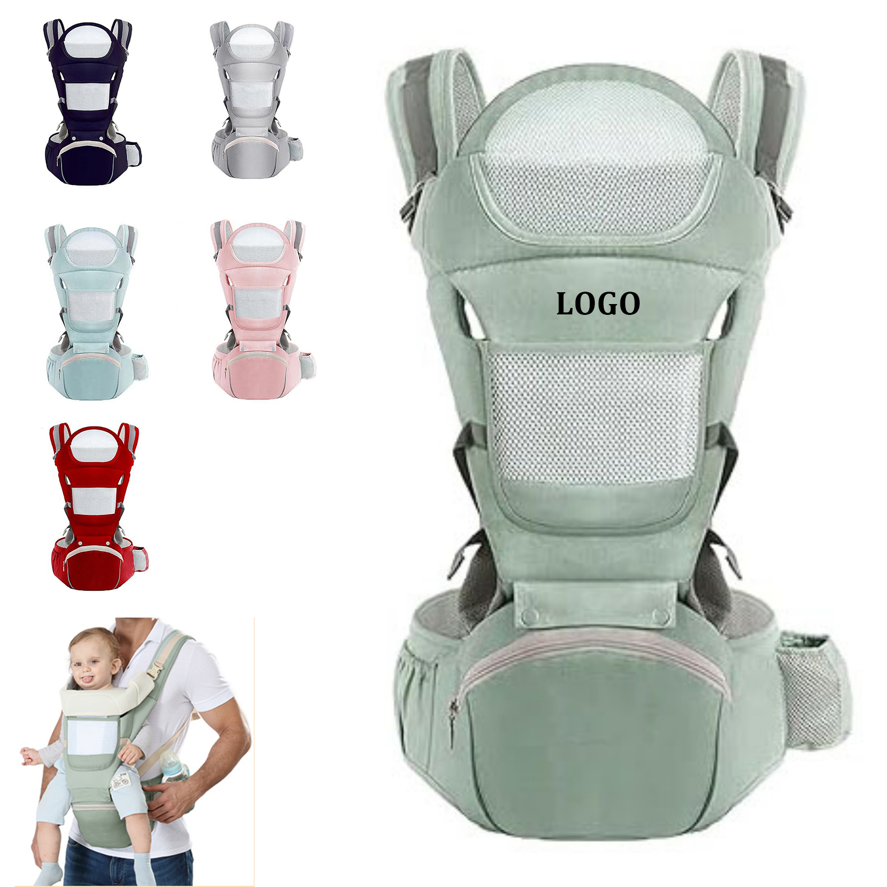Baby Carrier Hip Seat 18