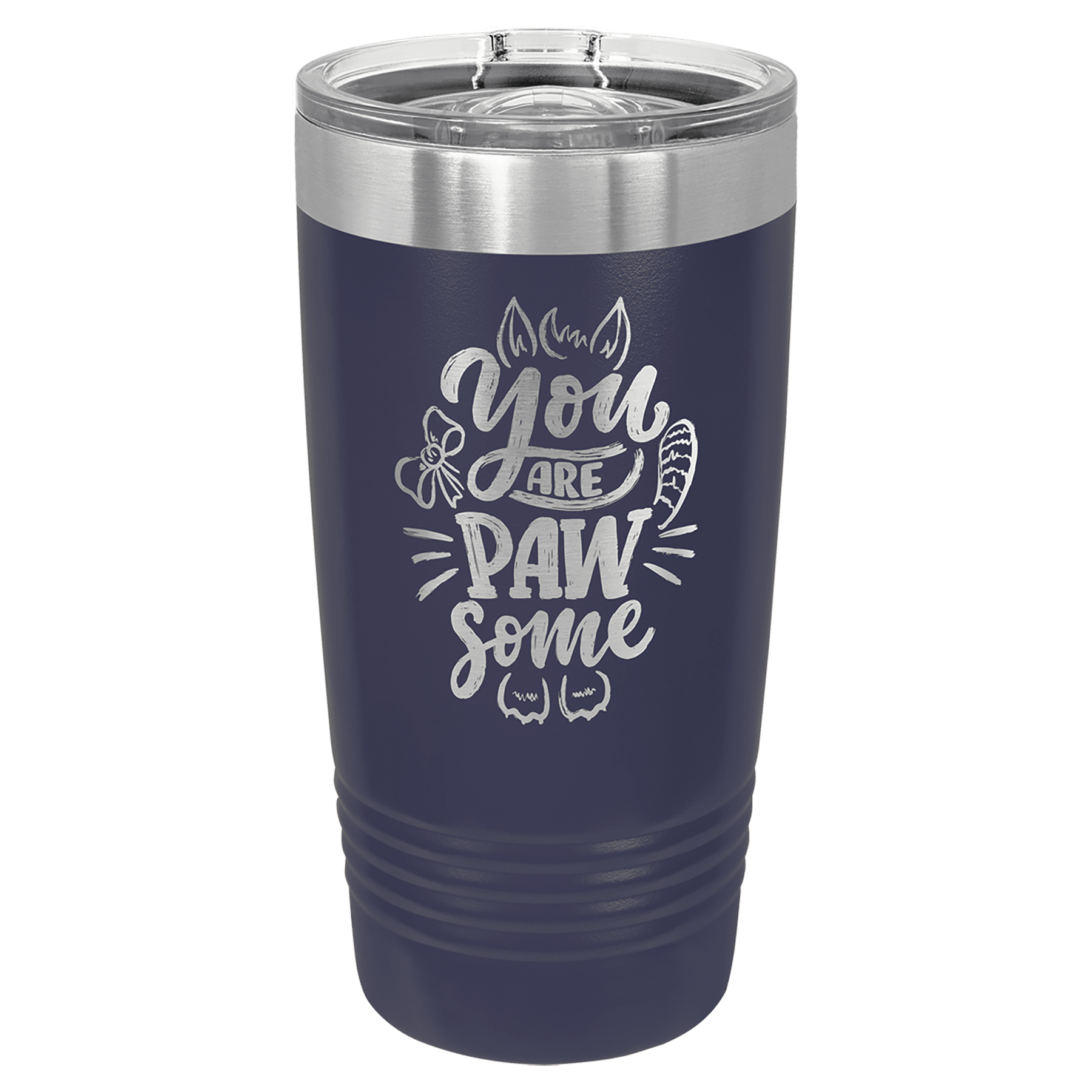20 oz TUM with Silver engraving