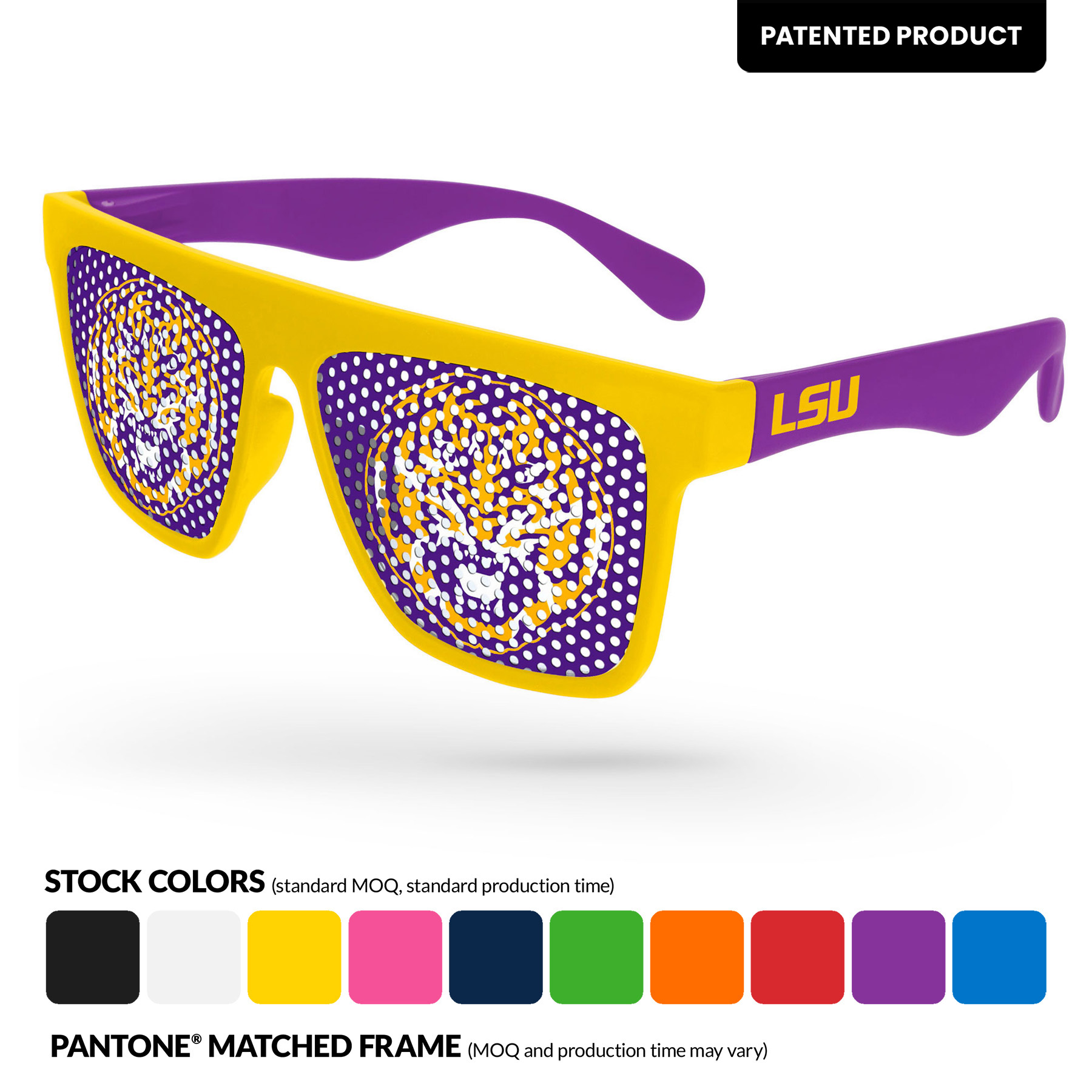 2-Tone Laser Pinhole Sunglasses 1