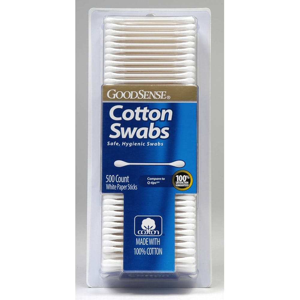 Cotton Swabs - 500 Count White Paper Sticks 3