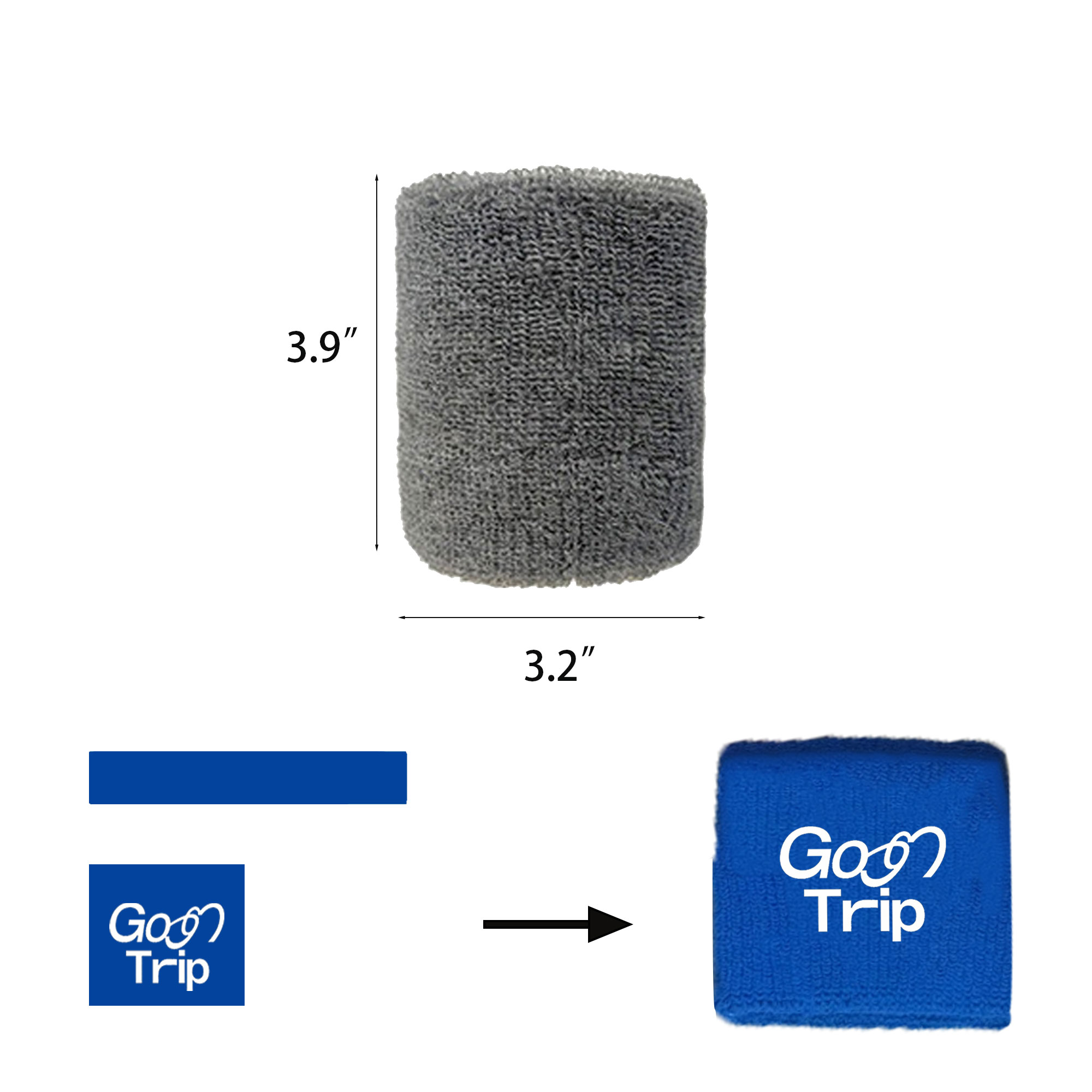 Sweat Absorbing Towel Wrist Guard 3