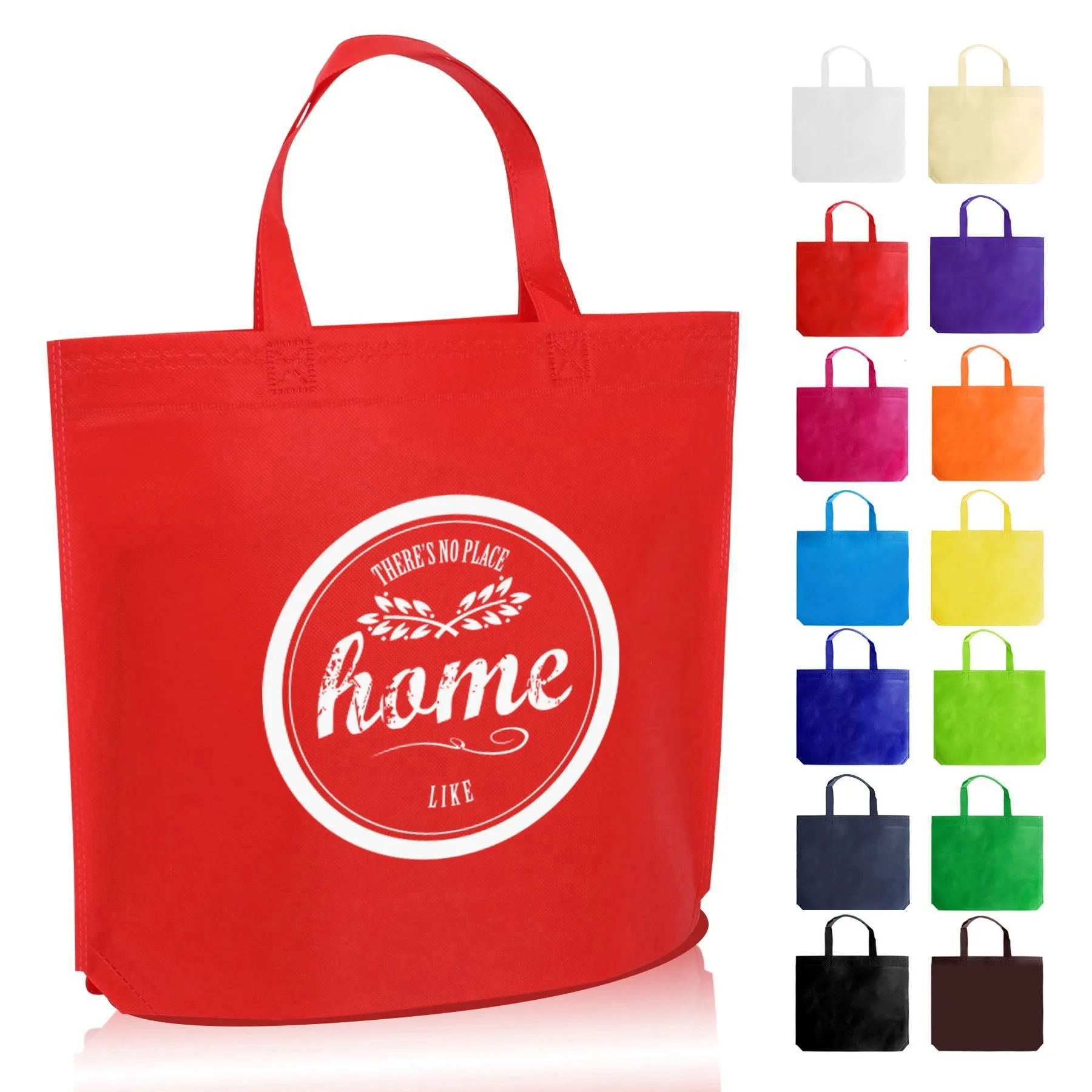 Heat Sealed Non Woven Shopping Bag 12