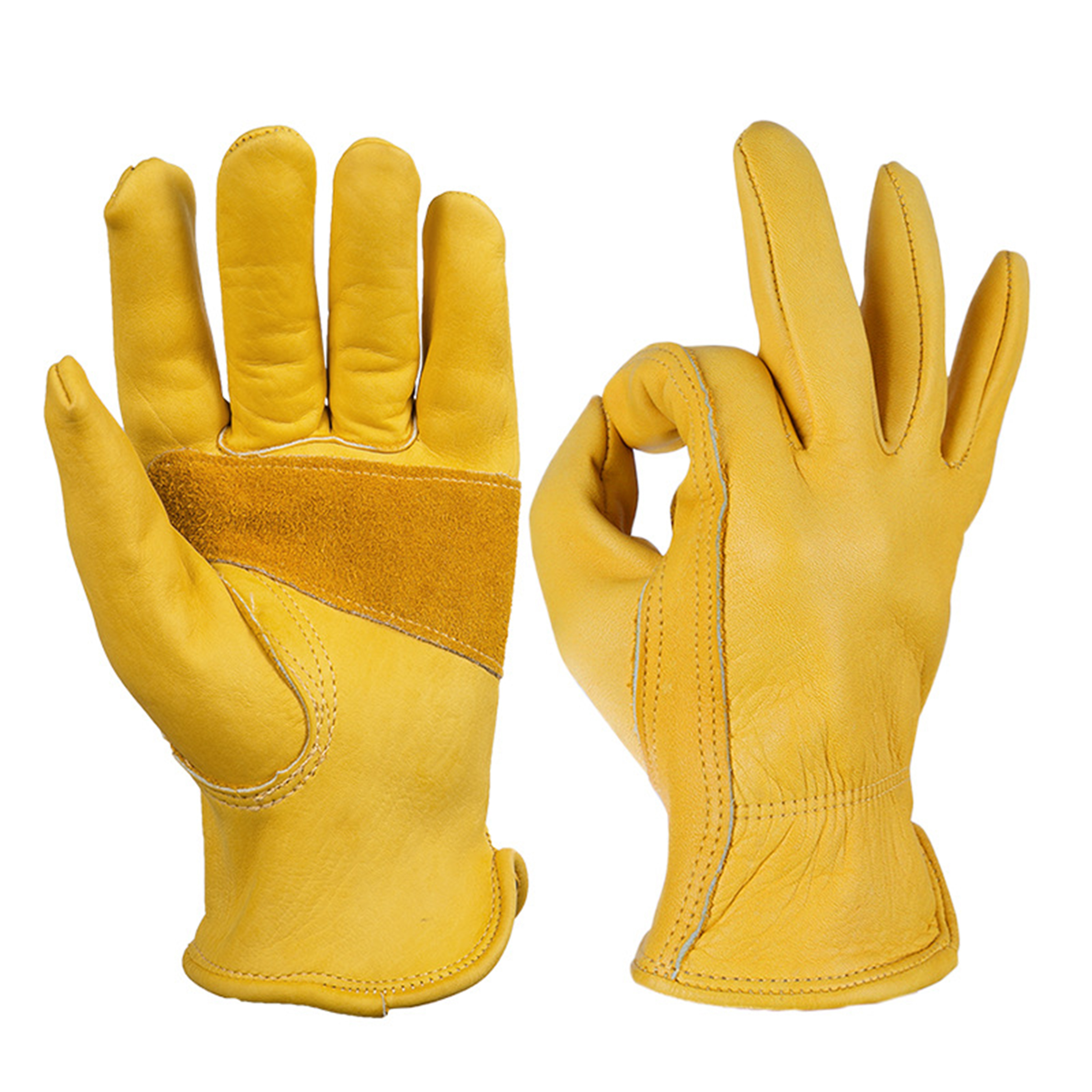 Cowhide Horticultural Planting Protective Gloves 16