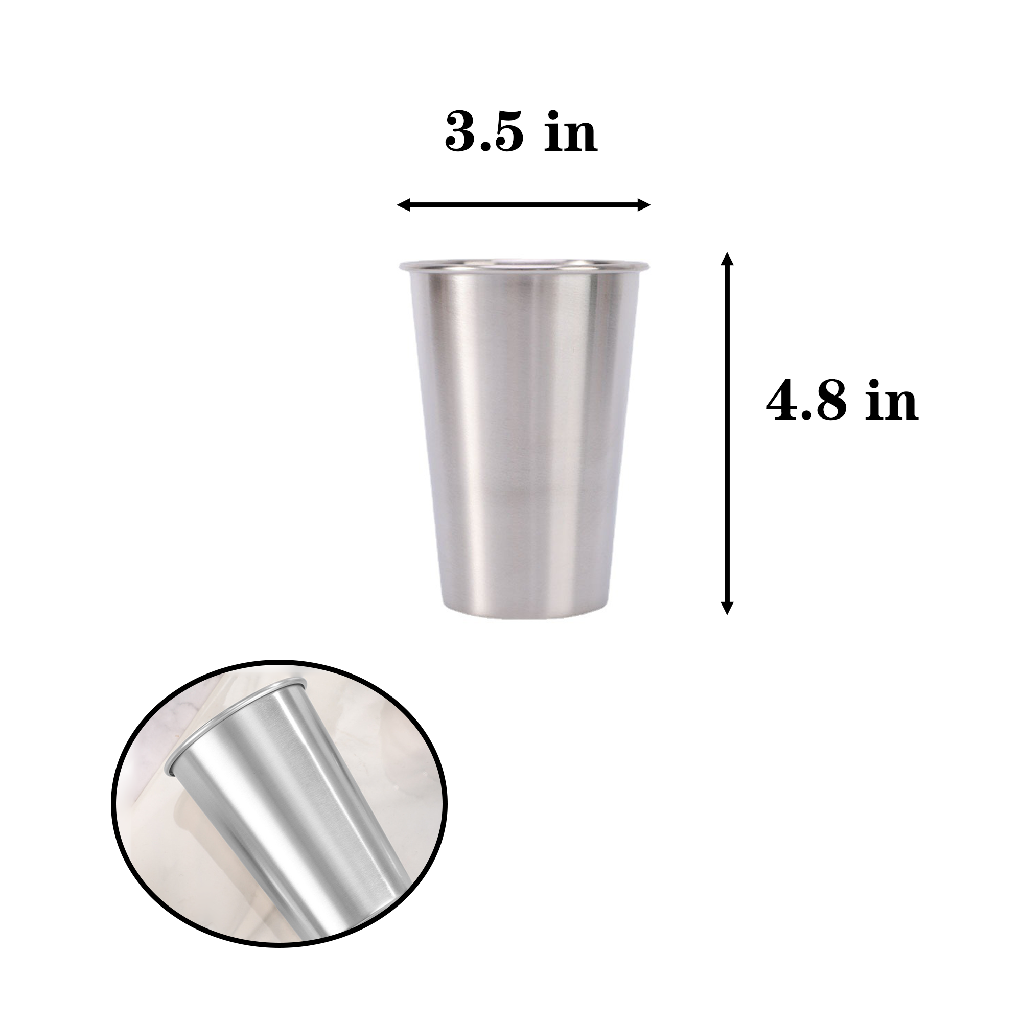 Large Capacity Stainless Steel Cup 5