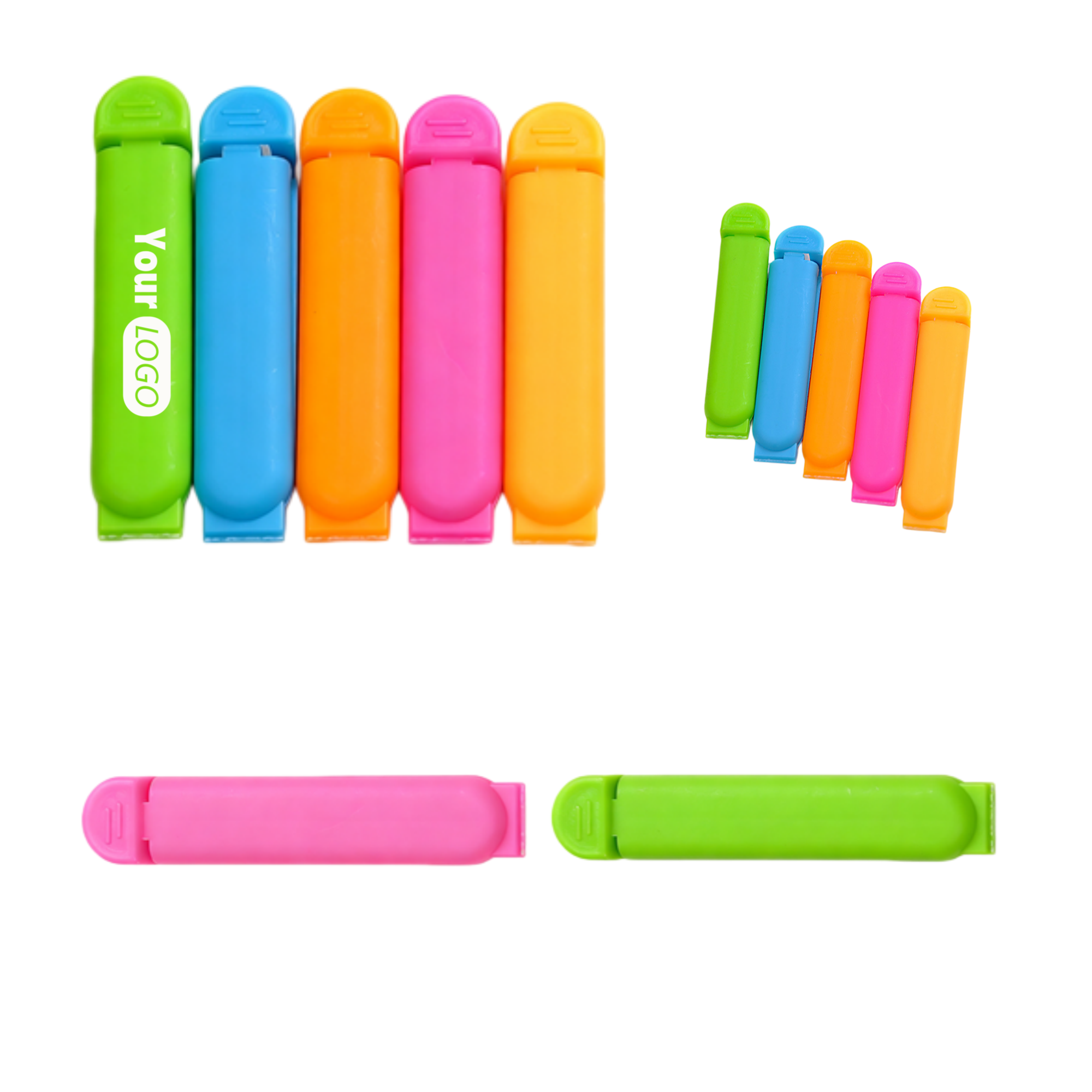 Custom Plastic Food Bag Sealing Clips 2