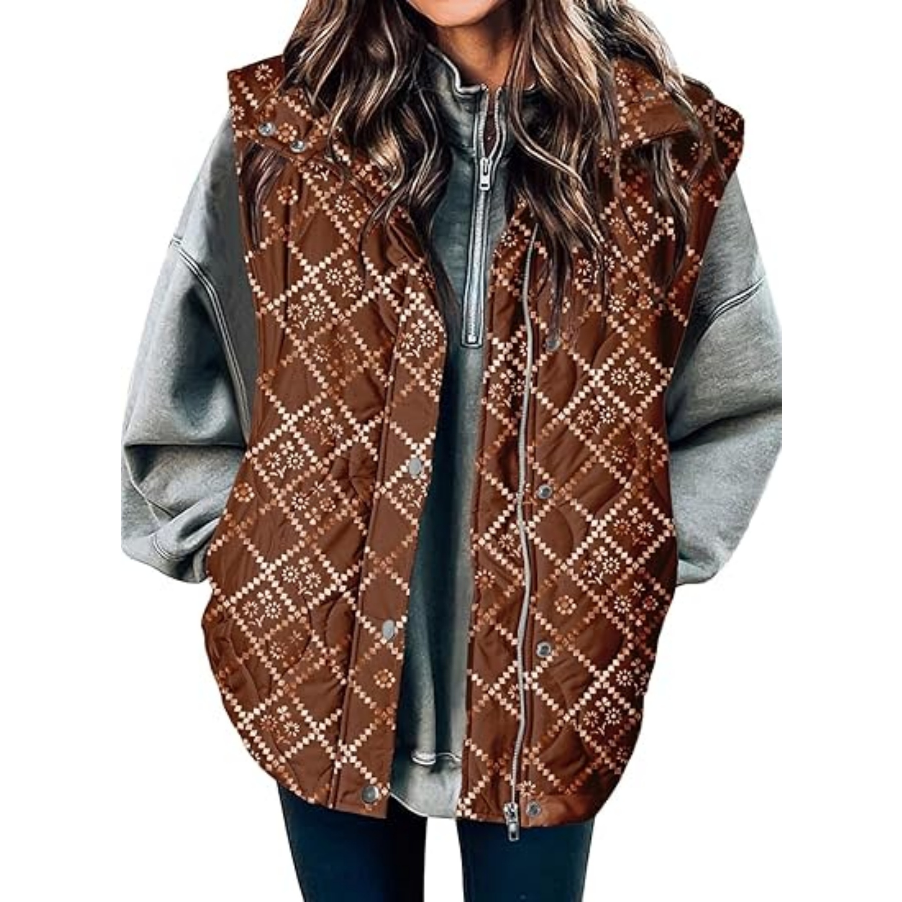 Women Lightweight Quilted Vest 32