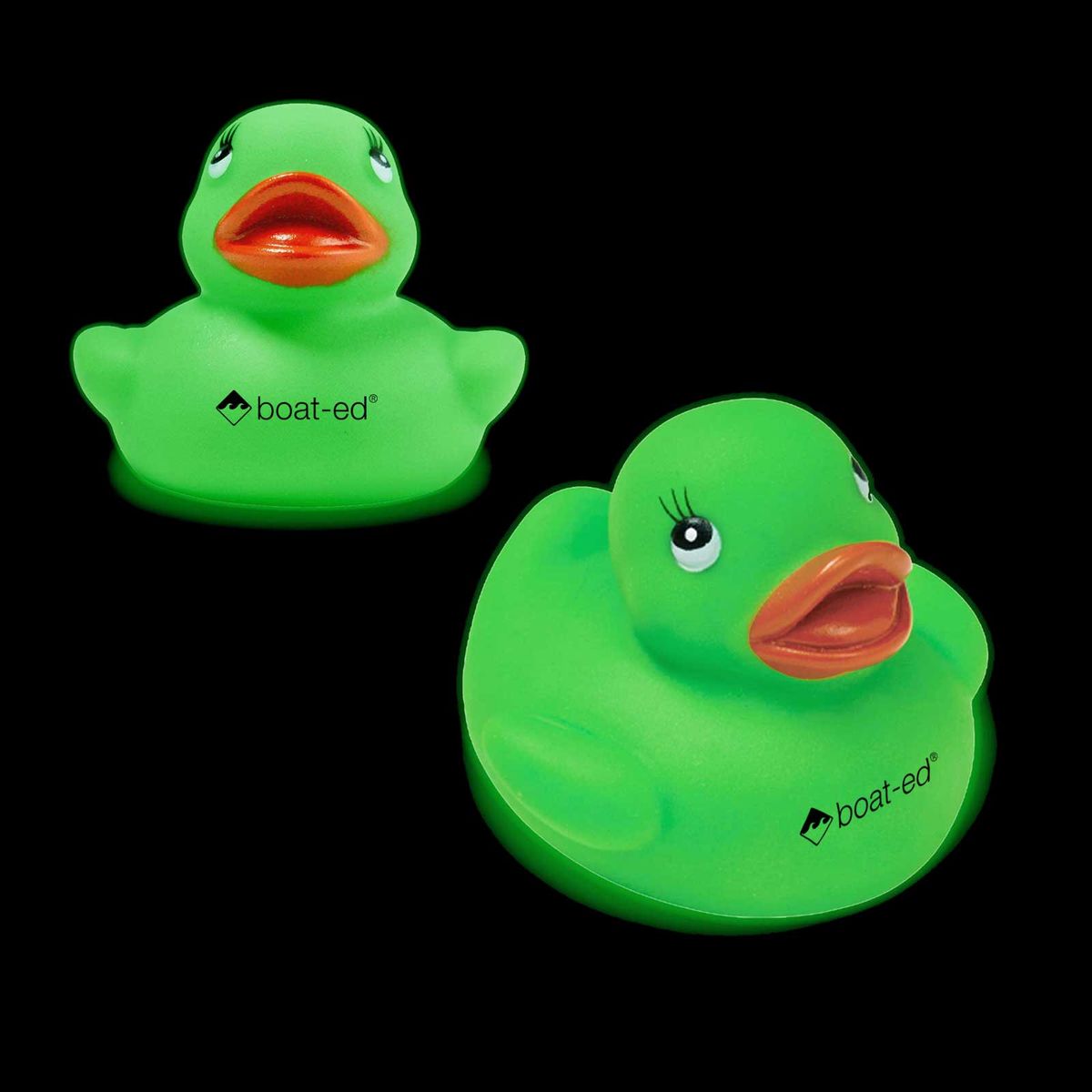 2" Glow In The Dark Rubber Duck