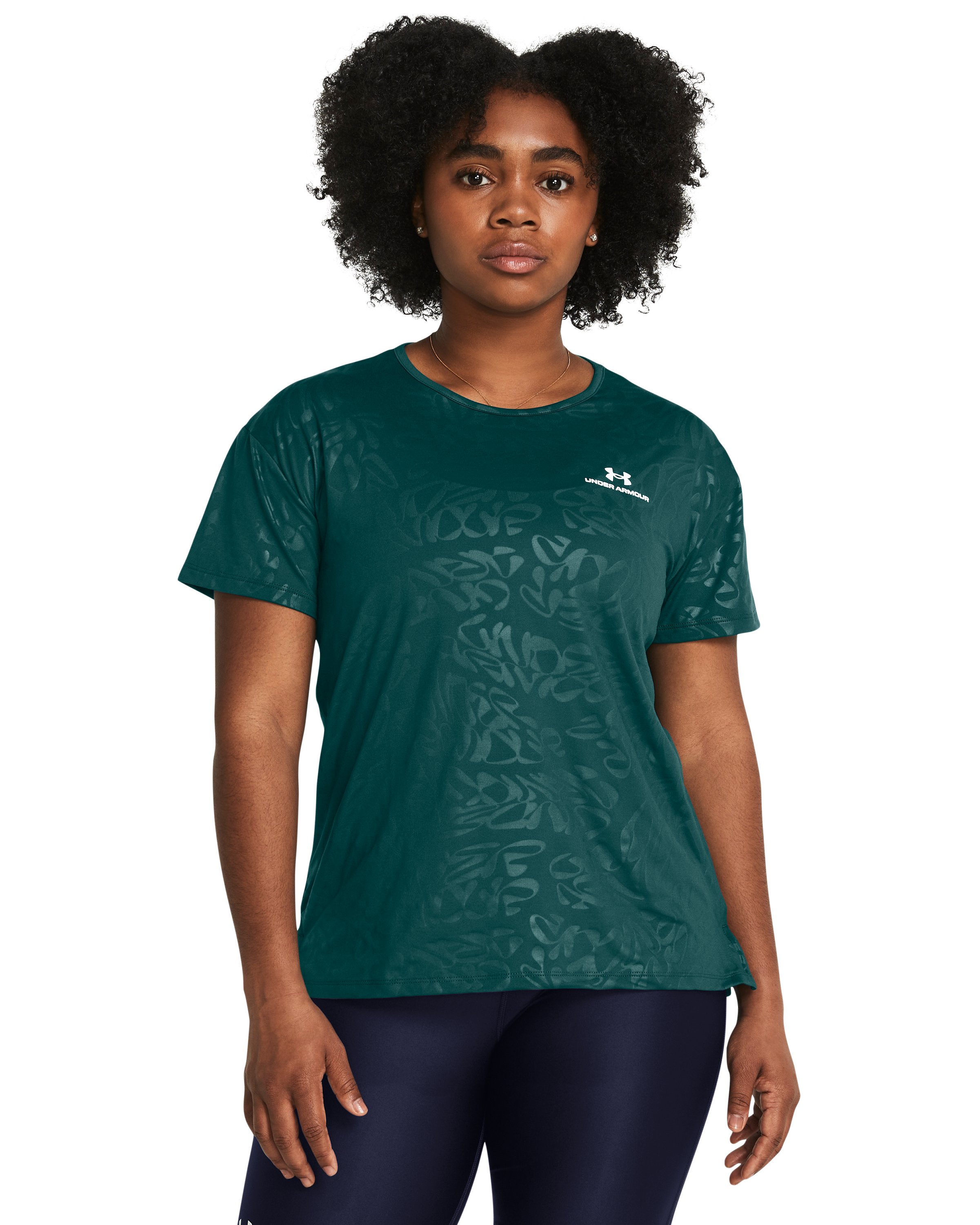 Women's UA Vanish Energy Emboss Short Sleeve 6
