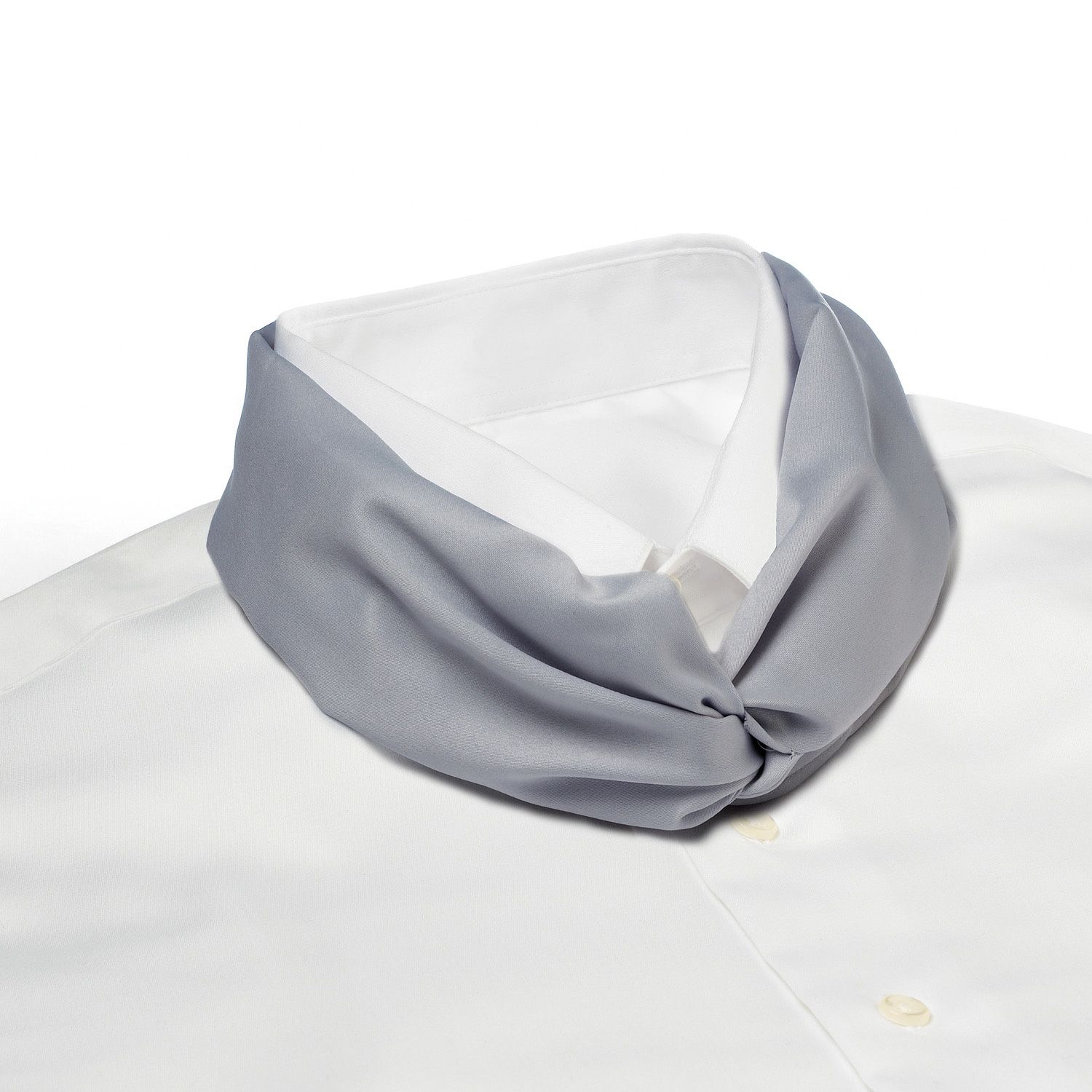 Light Gray Knot Scarf 2