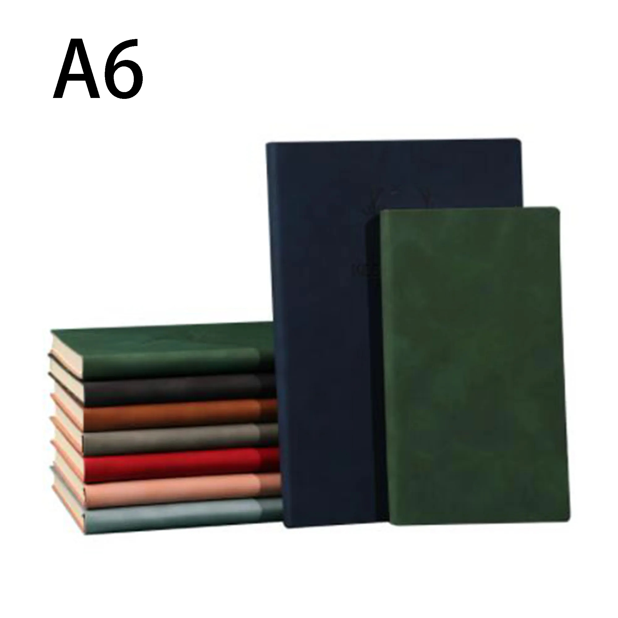 A6 Sheepskin Business Notebook
