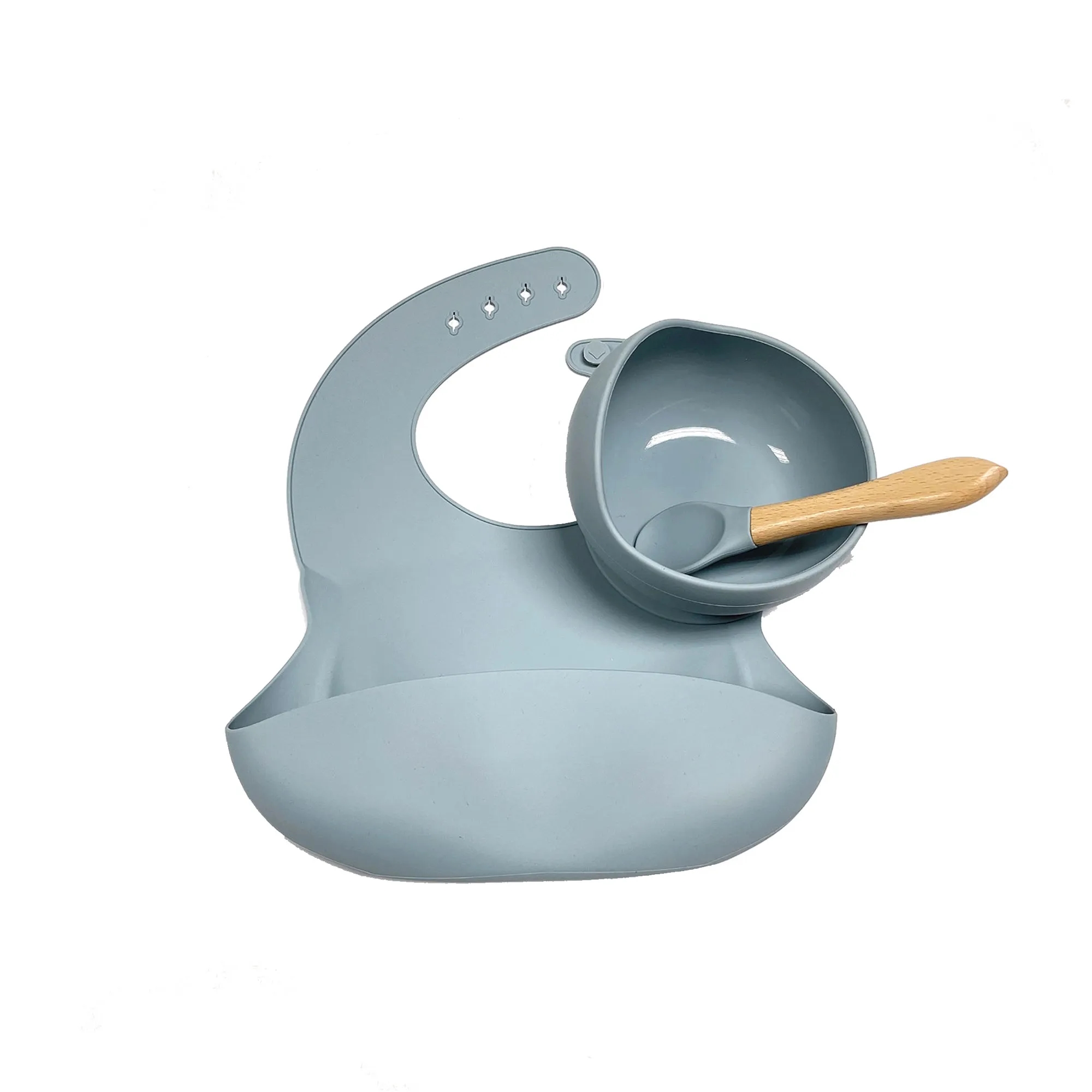 Adsorbable Baby Silicone Plate Bowl 16
